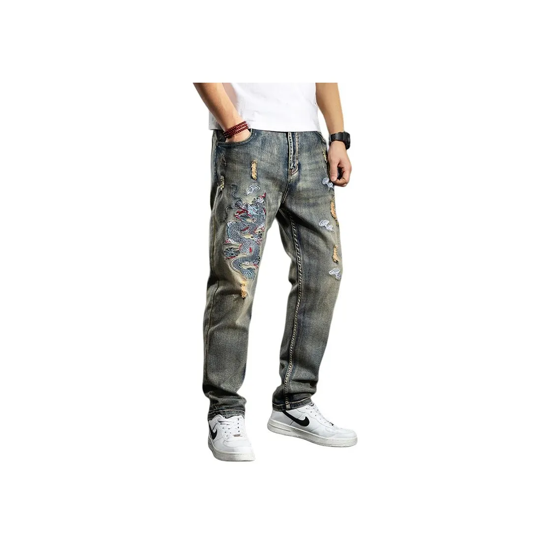 Glona Klio Синие Унисекс Джинсы