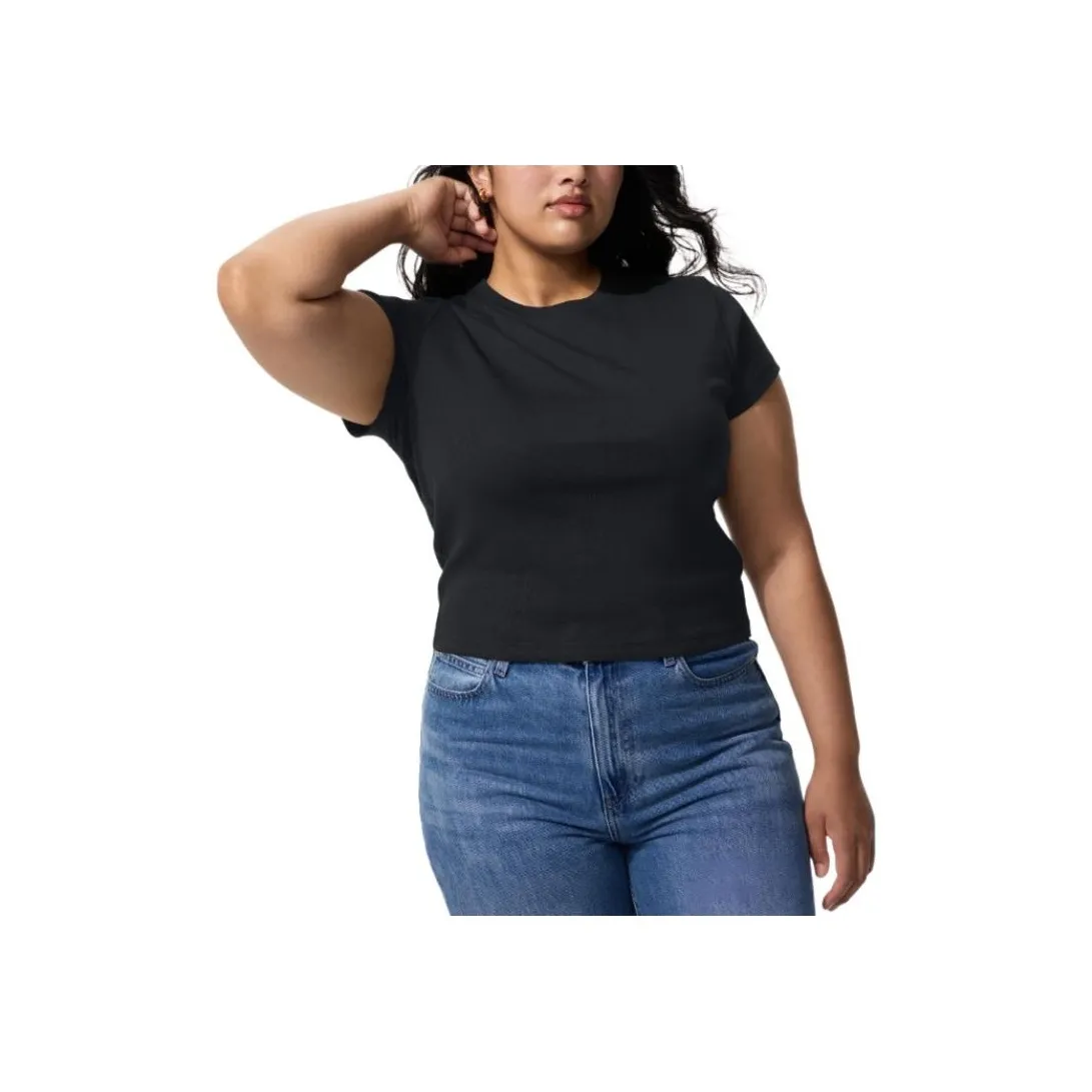 UNIQLO Черные Женские Футболки