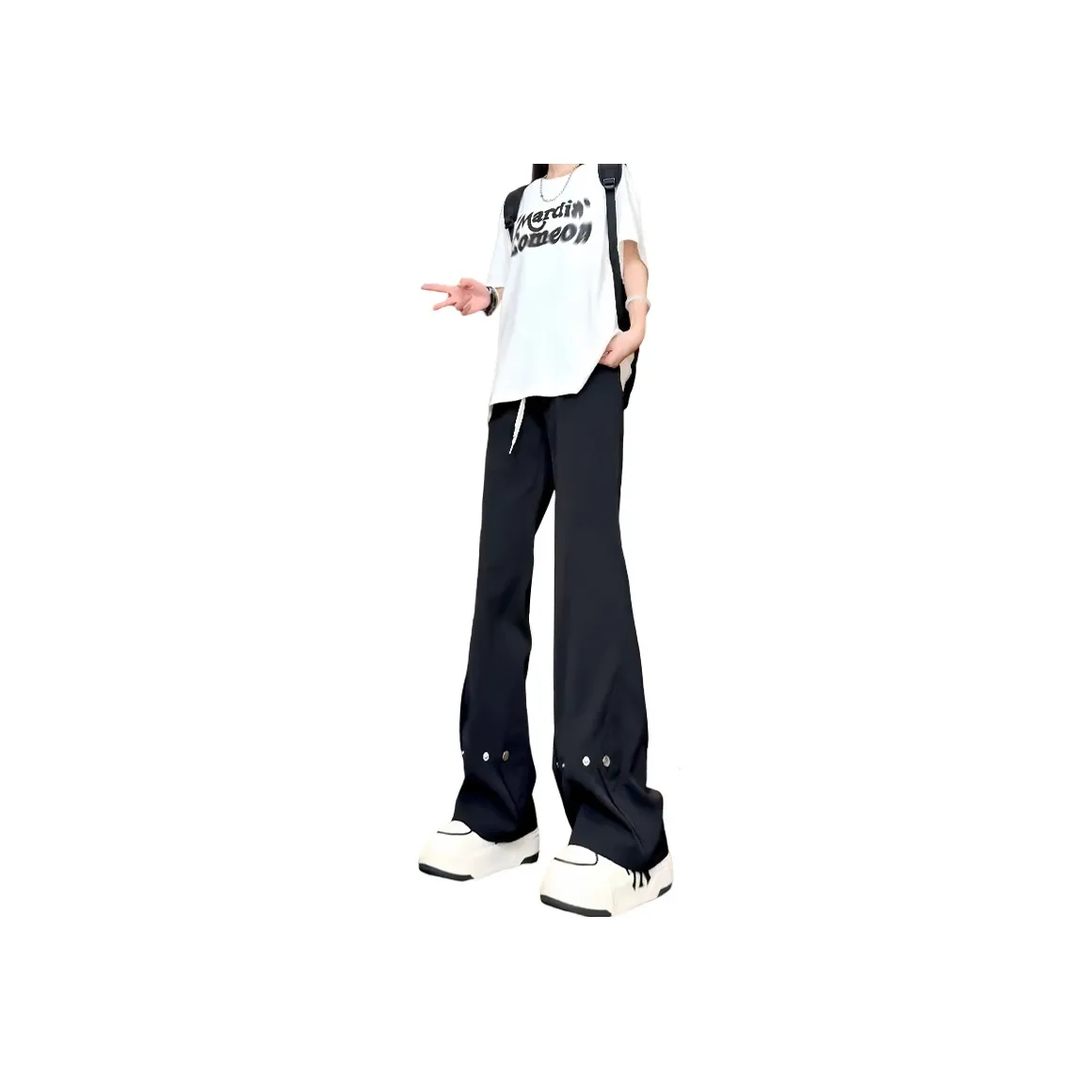 Mulinsen Suit Trouser Unisex Black
