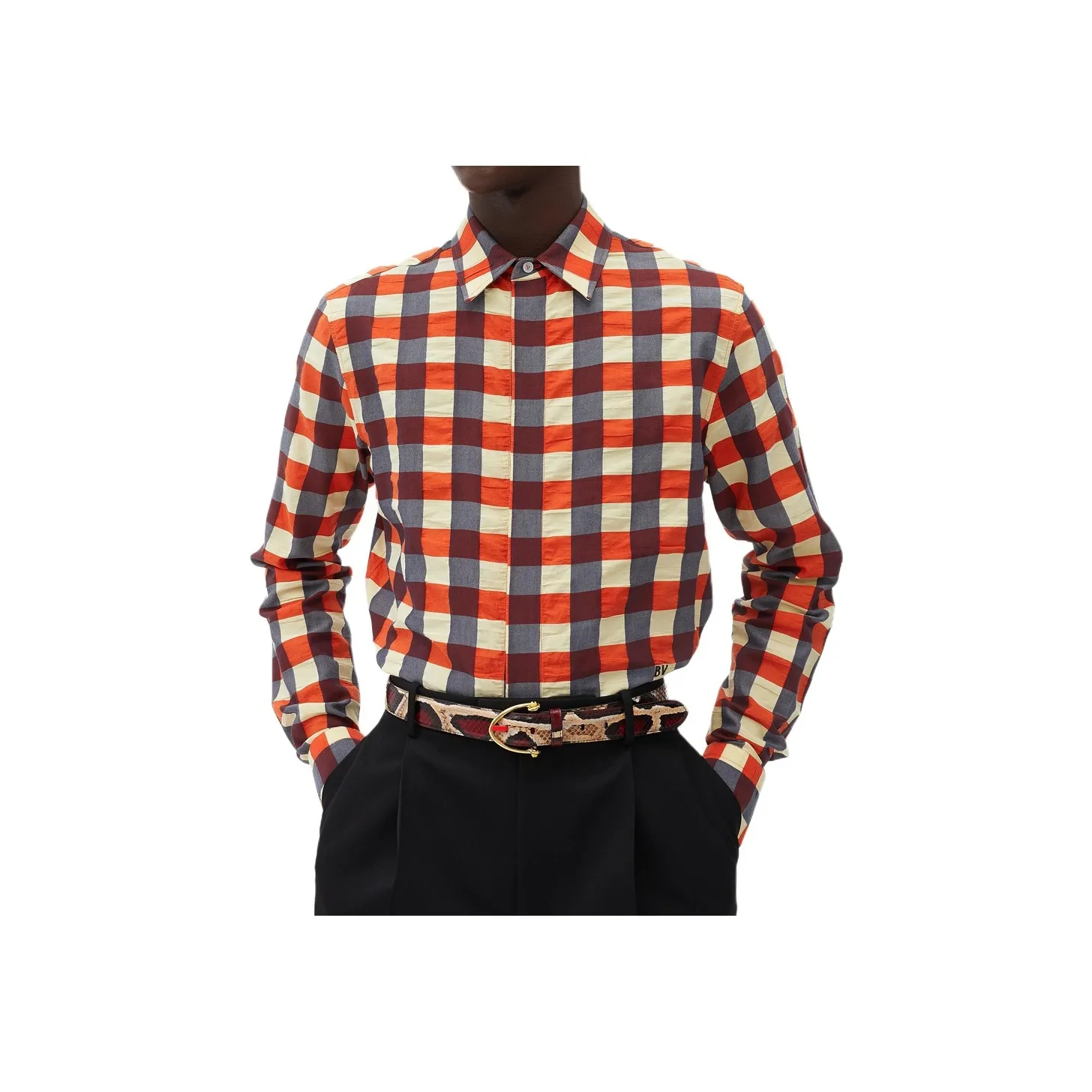 Bottega Veneta Gingham Shirt