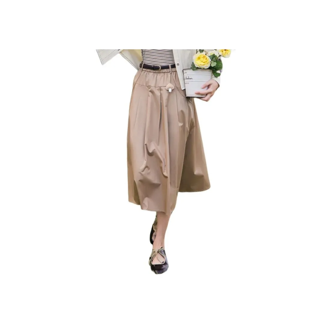 ZIHAN Повседневный Длинный Юбка Женские