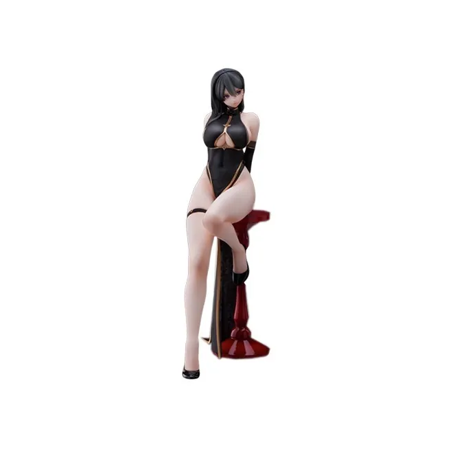 U C 1 7 Original Black Cheongsam Mulberry Scale Figures 25cm