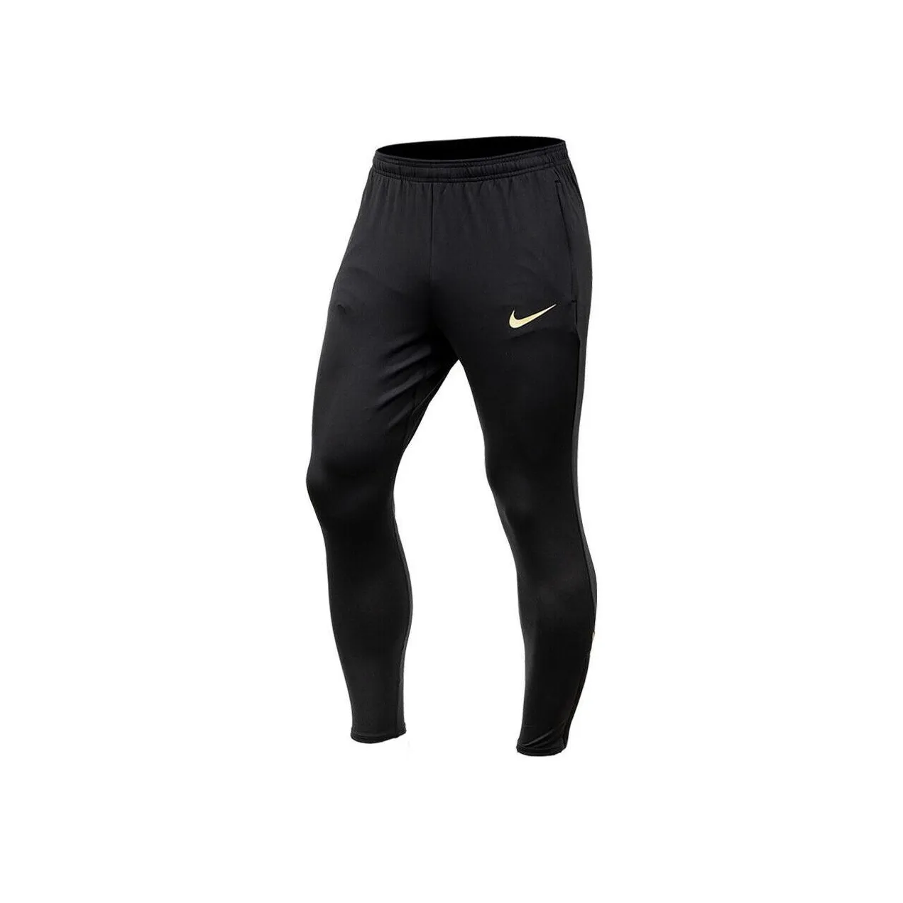 Nike Dri FIT Football Pants Knitted Sports Pants Men's Black