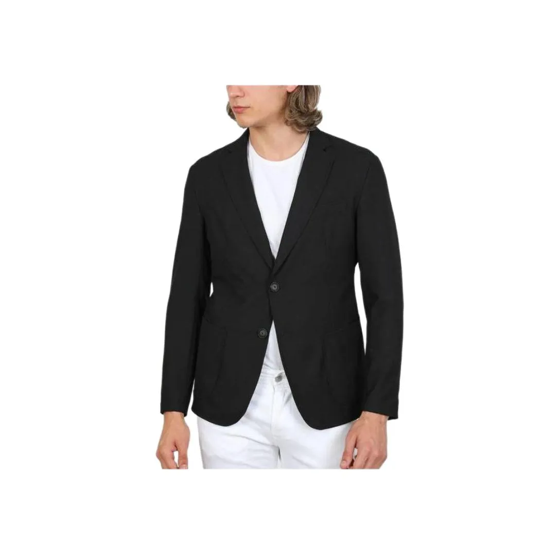 EMPORIO ARMANI Бизнес-костюм мужской черный