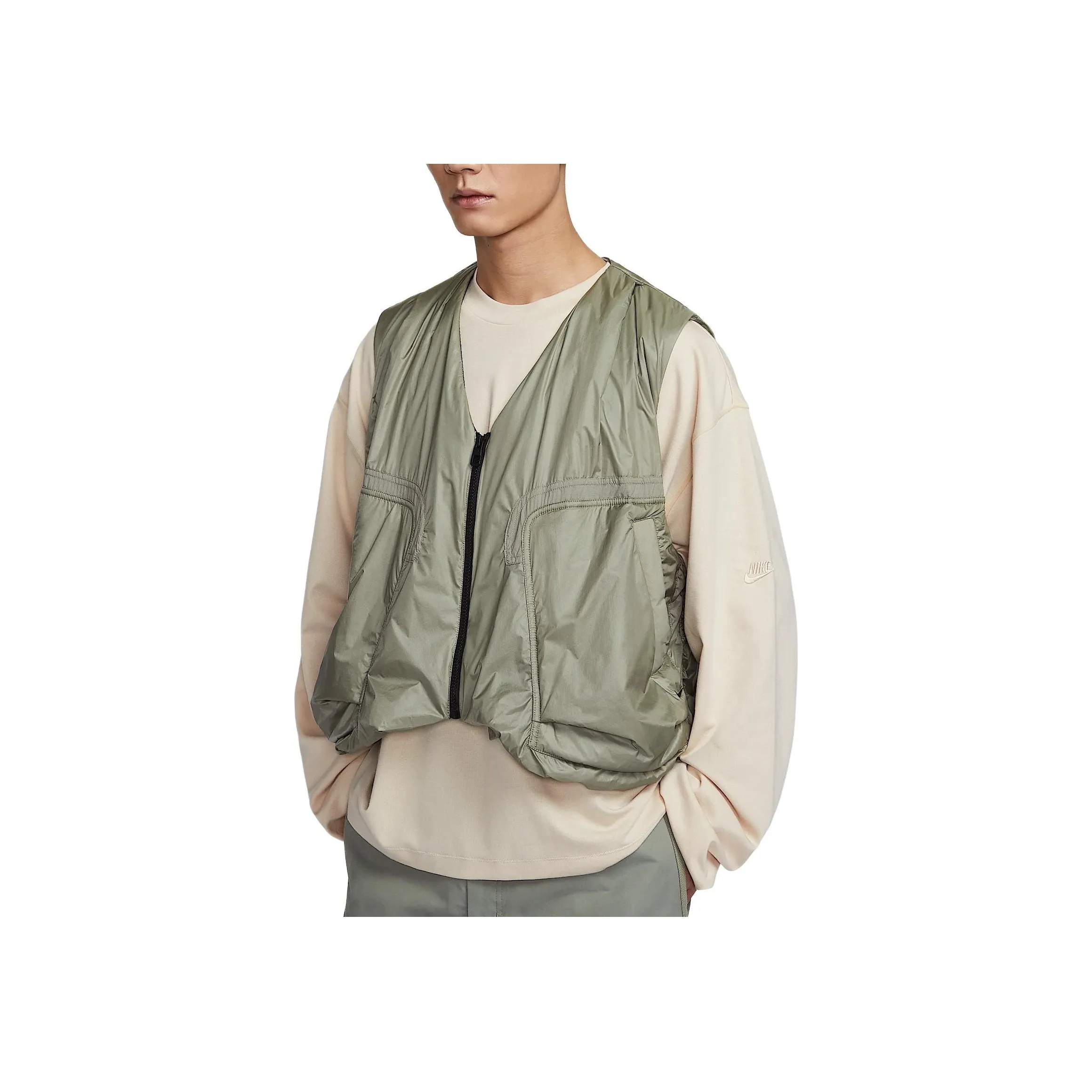 Nike Vest Men's Light Army Green/Black