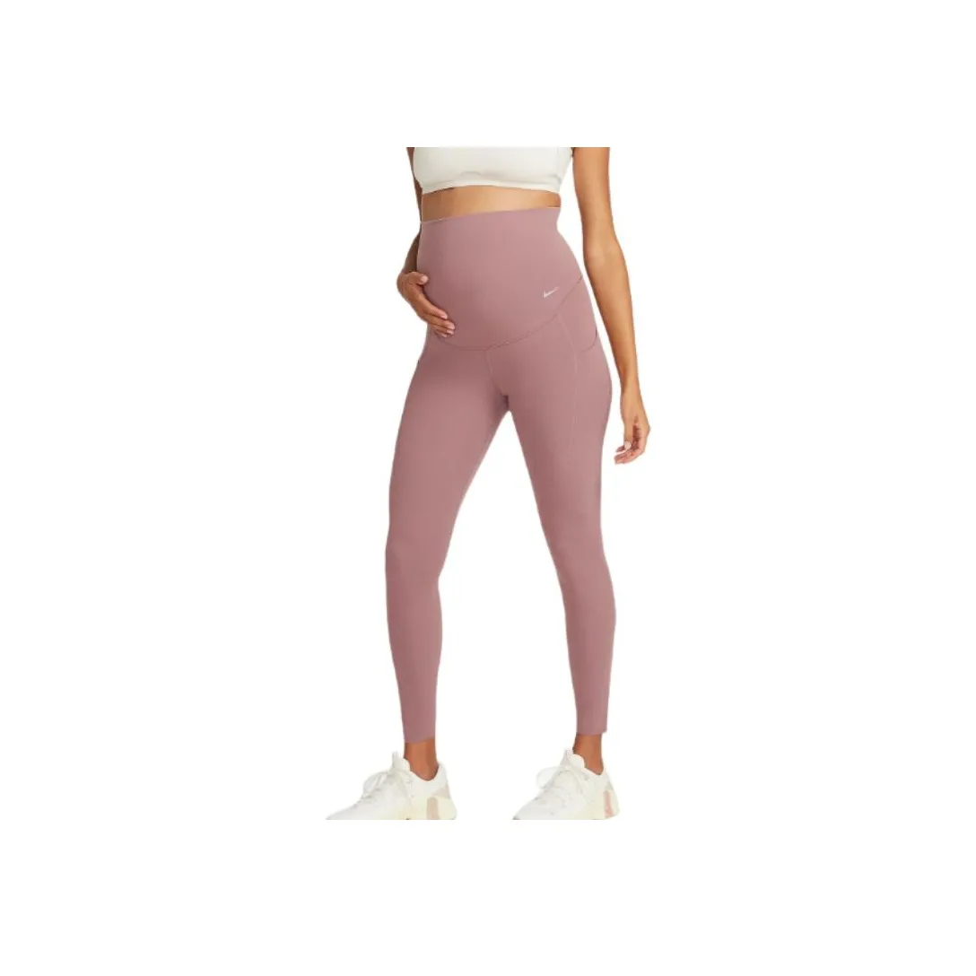 Nike Zenvy M Women's Gentle-Support High-Waisted 7/8 Leggings With Pockets Maternity