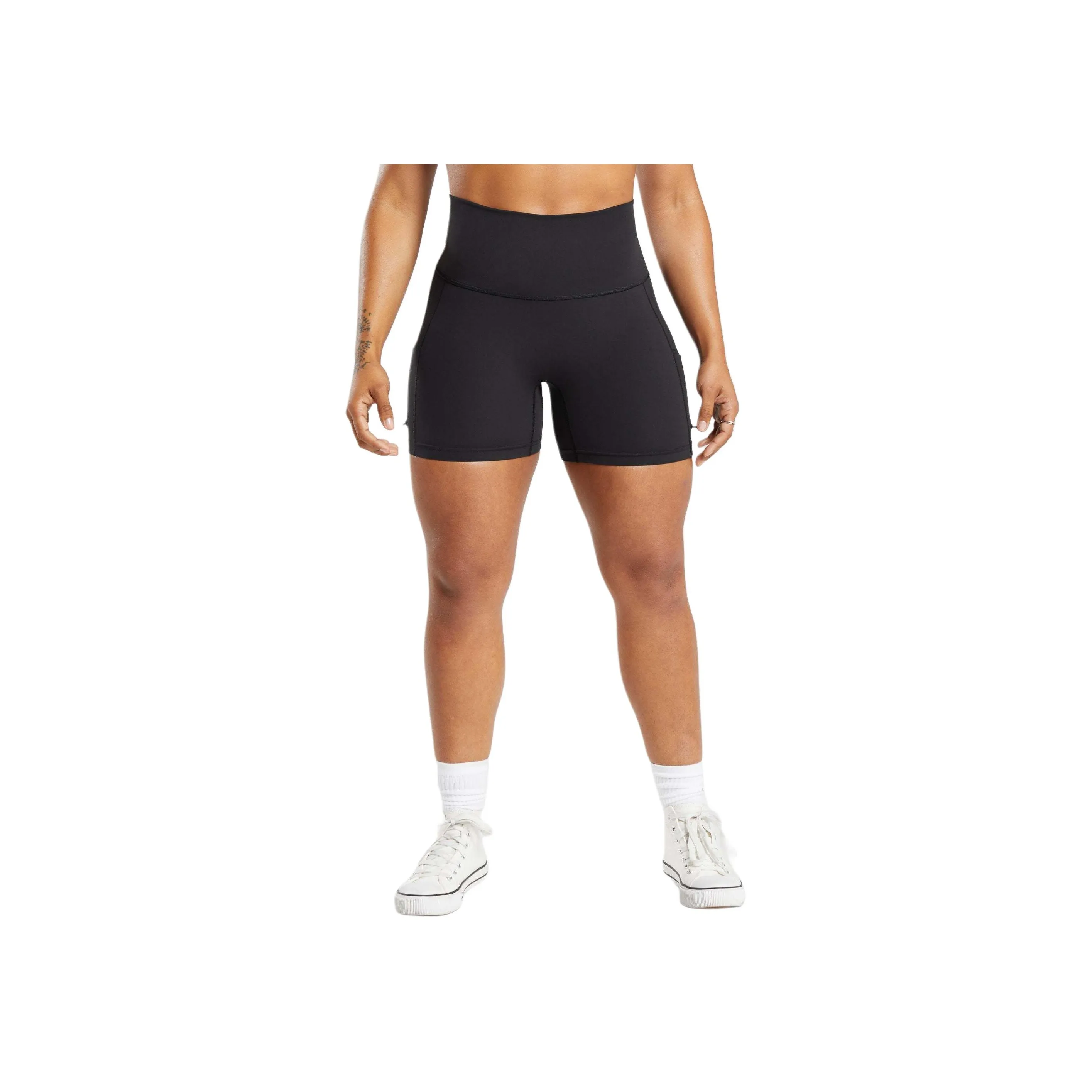GYMSHARK LEGACY TIGHT SHORTS Sports Shorts Women's Black
