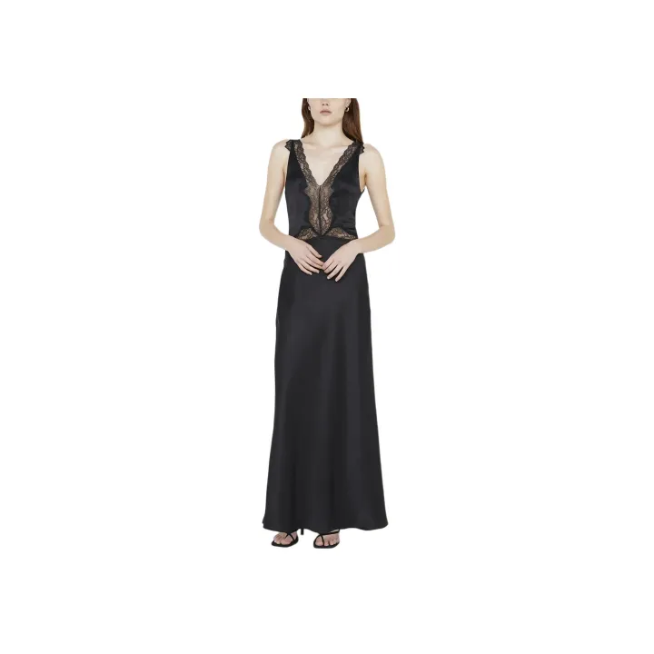 knee length dresses for ladies Ruby Slip Maxi Dress - Cherry Floral main image 1