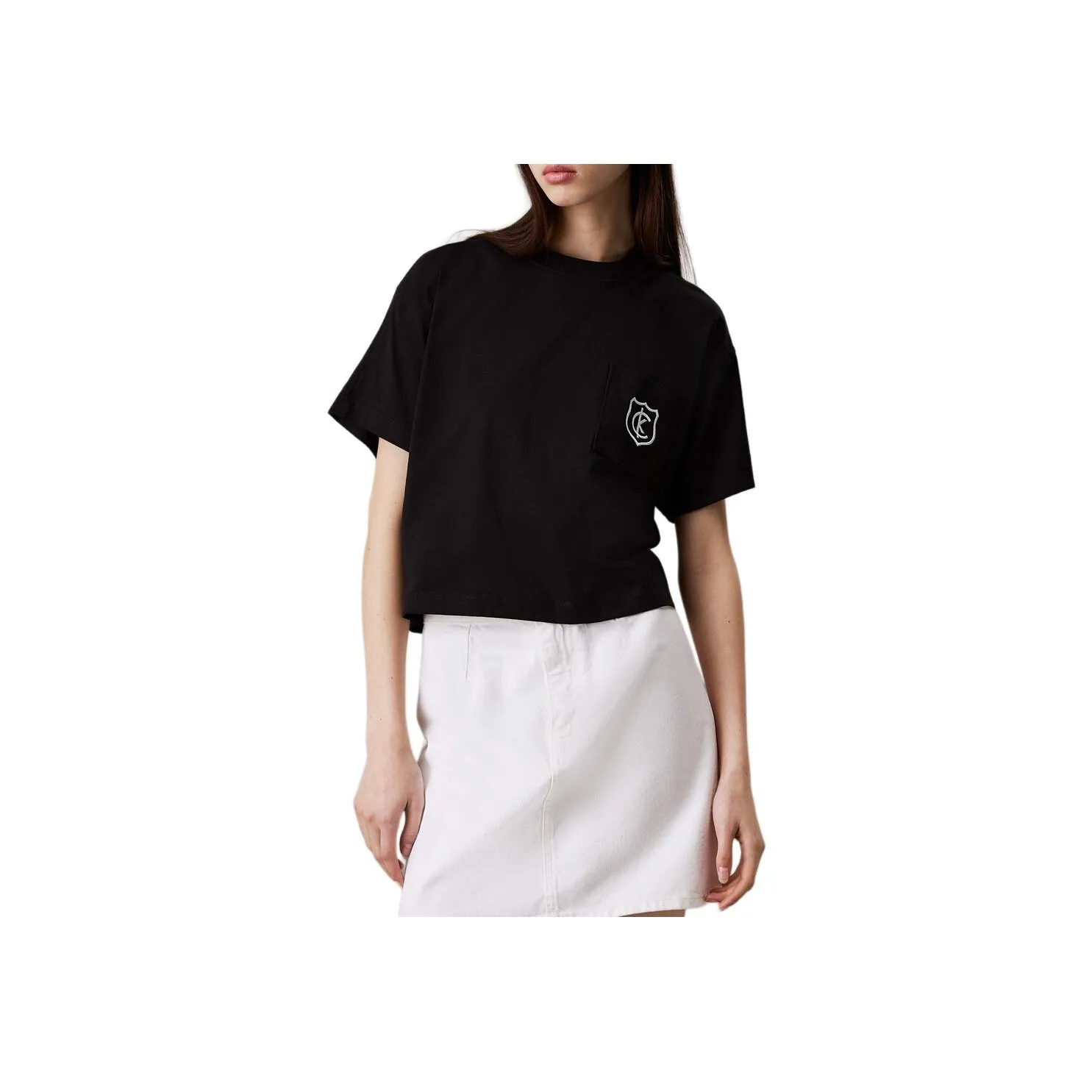 CALVIN KLEIN T Shirt Women's Black