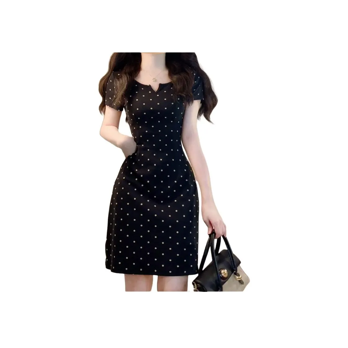 ZCDECO Короткое платье с короткими рукавами женское