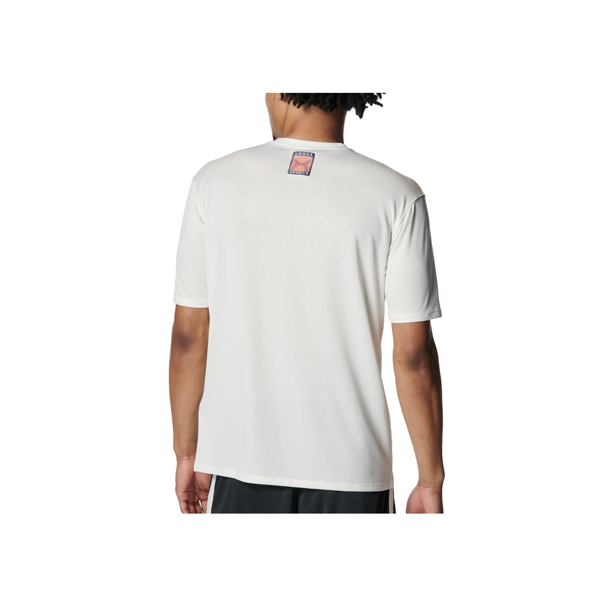 Under Armour Run 96 Stride T Shirt Men's White Quartz