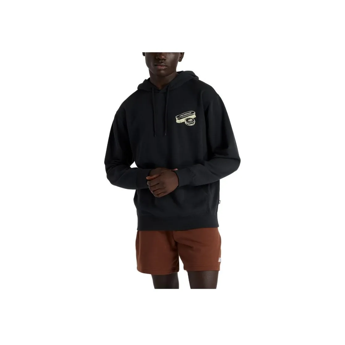 New Balance French Terry SS25 Sweatshirt Men's Black