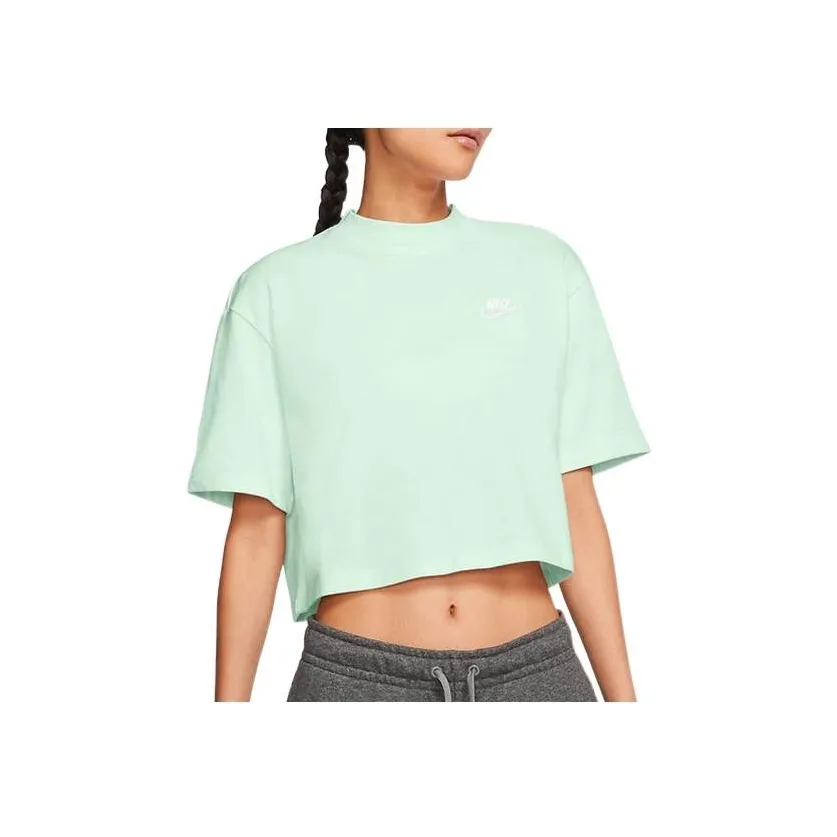 Nike Crop Tops Women's Light Green