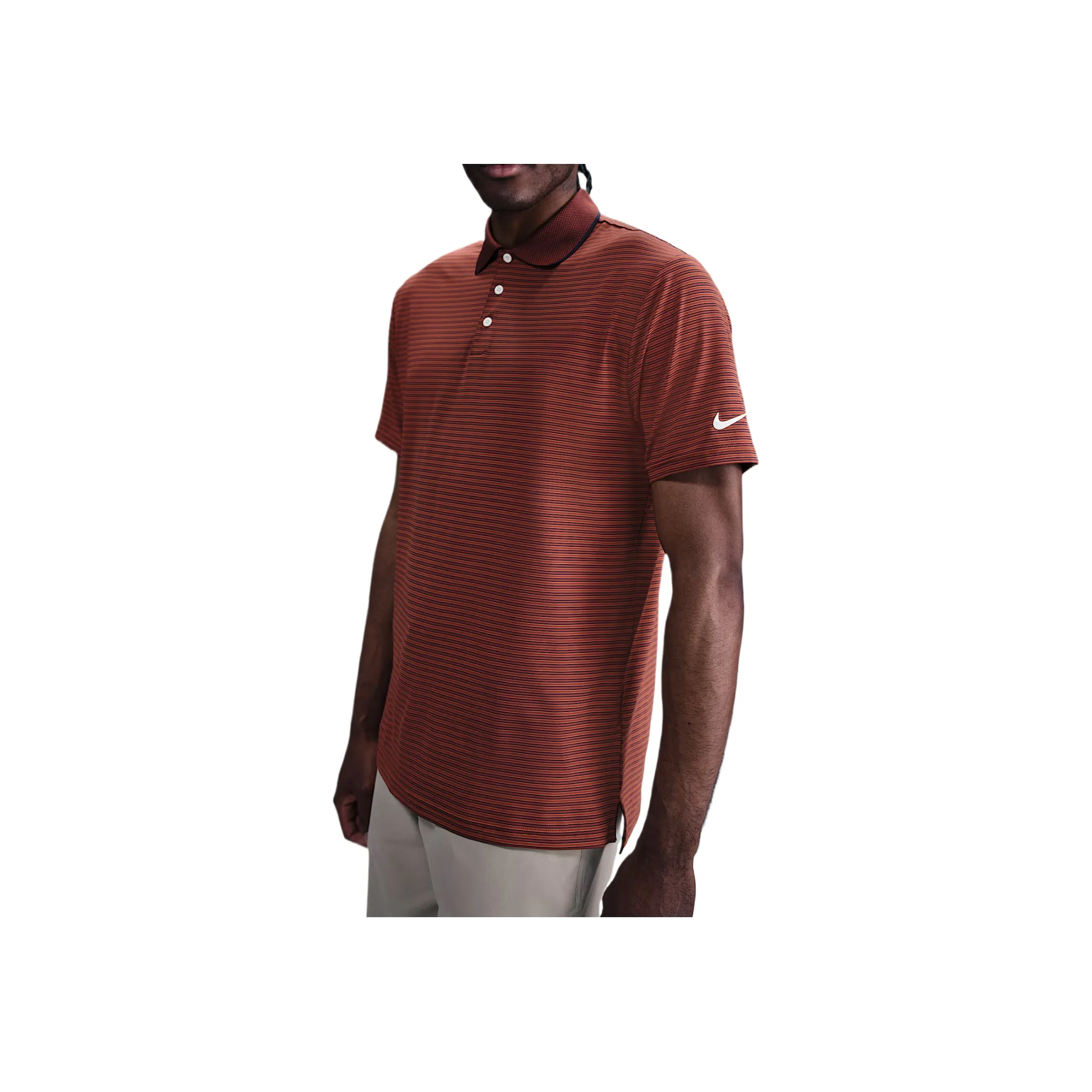 Nike Tour Men's Dri FIT Striped Golf Polo