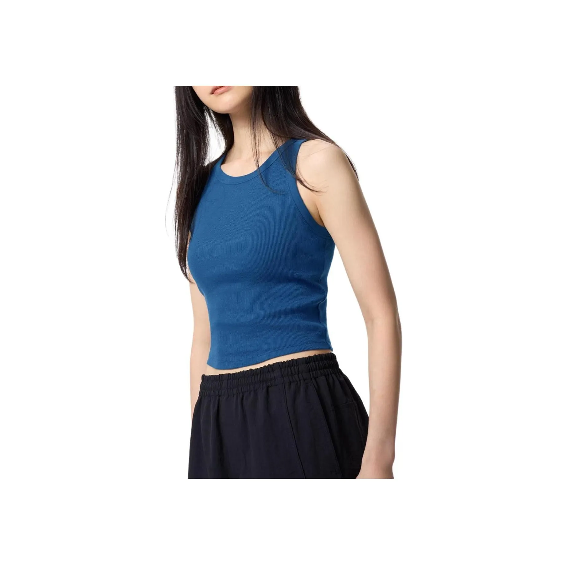 UNIQLO Синие Женские Майки