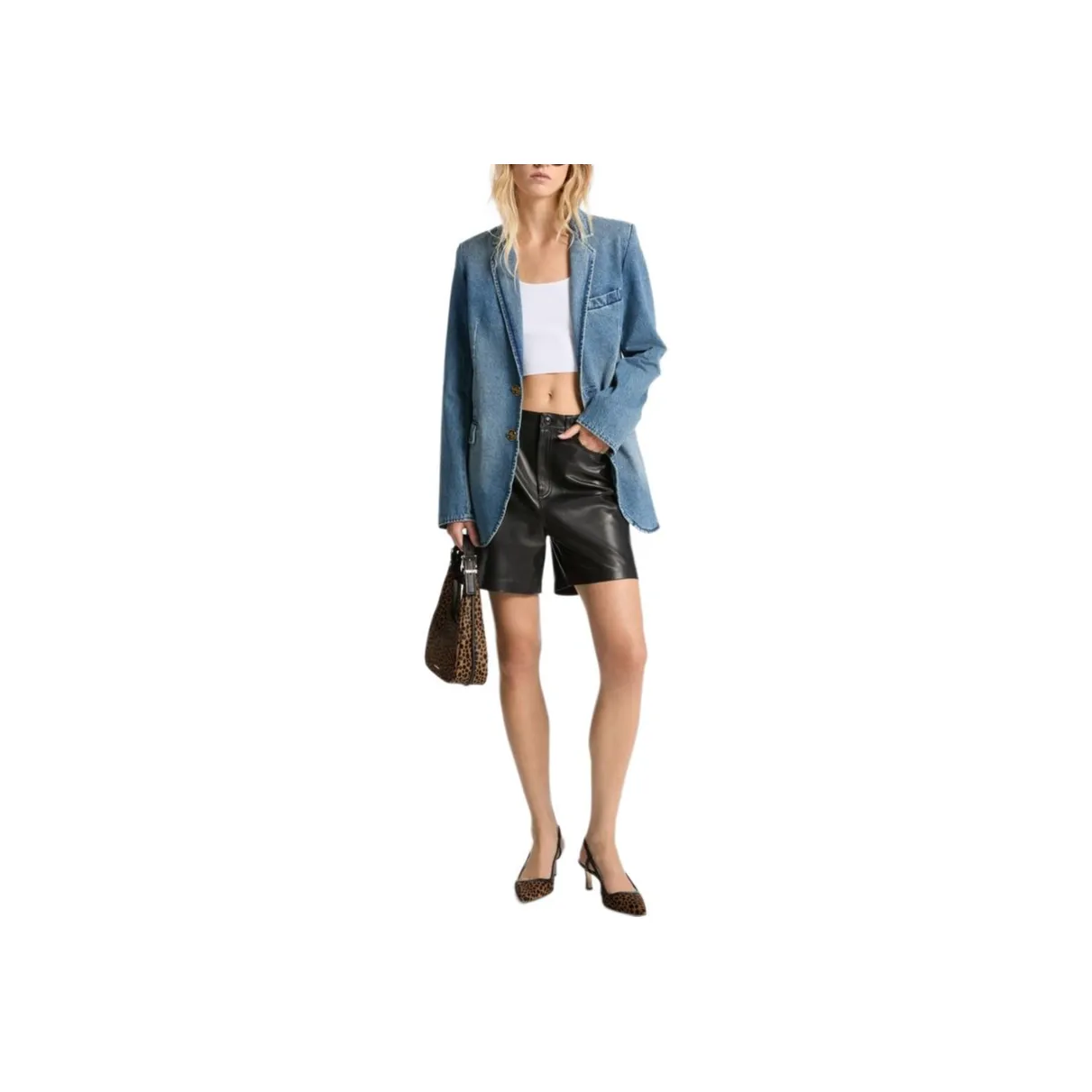 MICHAEL KORS Denim Blazer