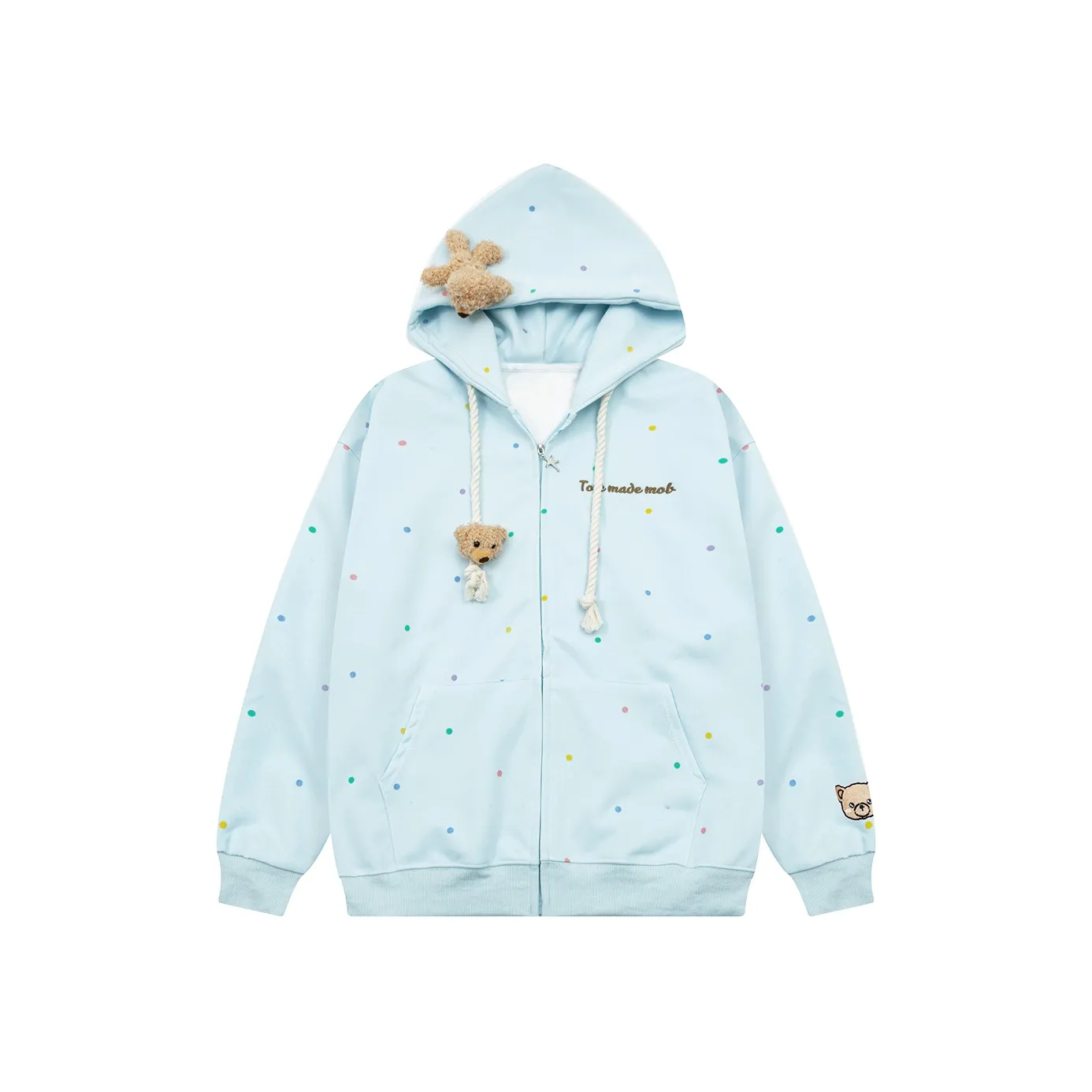 PAZZO Оригинальный Милый Плюшевый Толстовка Кардиган Женские