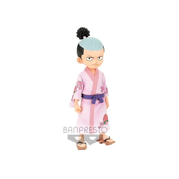 BANPRESTO Dxf One Piece The Grandline Series Wano Kuni Vol. 1 Kozuki Momonosuke Figure Pink
