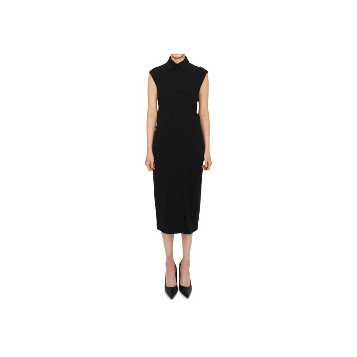 MaxMara Studio Sleeveless Dresses Women's Black