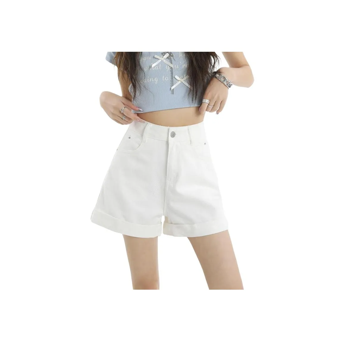 FOREVER 21 Джинсовые шорты Женские