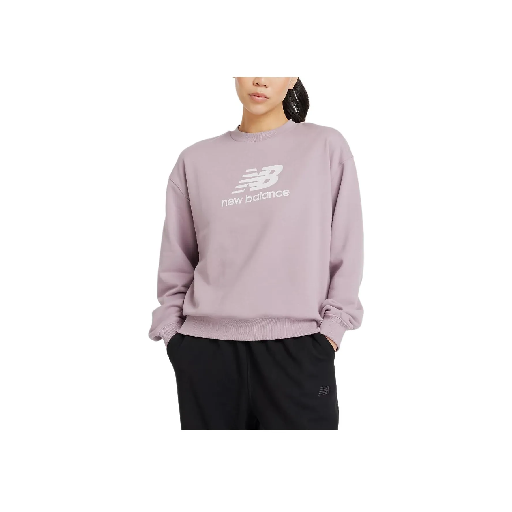 New Balance Sport EssentialsFrench Terry Sweatshirt Women's Ice Wine