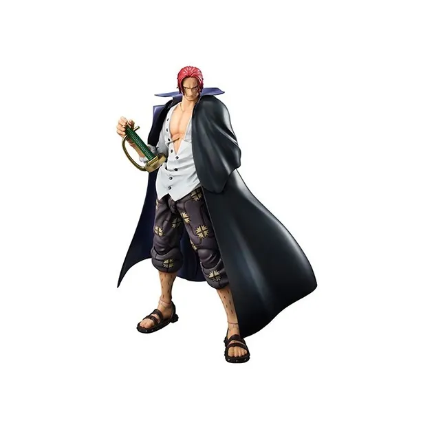 MegaHouse Shanks Vah One Piece Red Hair Action Figures