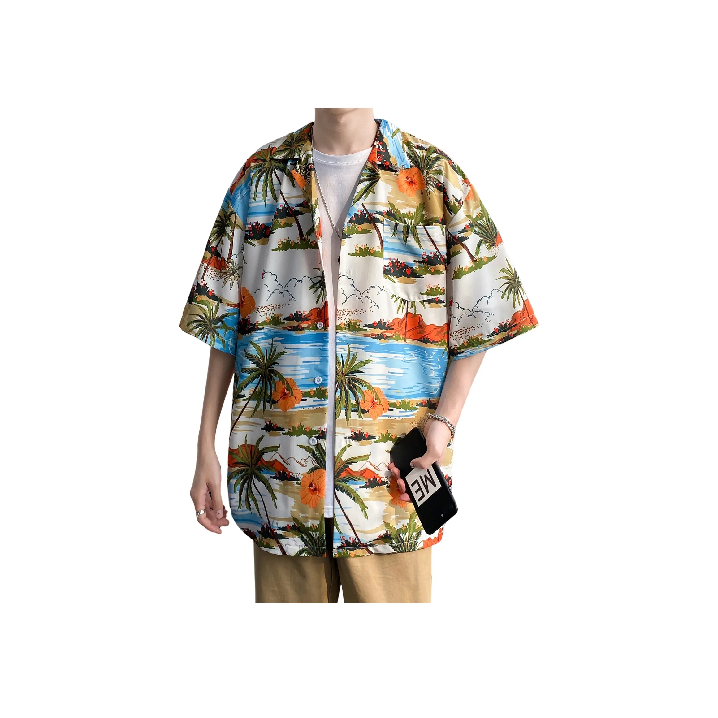 Mulinsen Белая Унисекс Рубашка