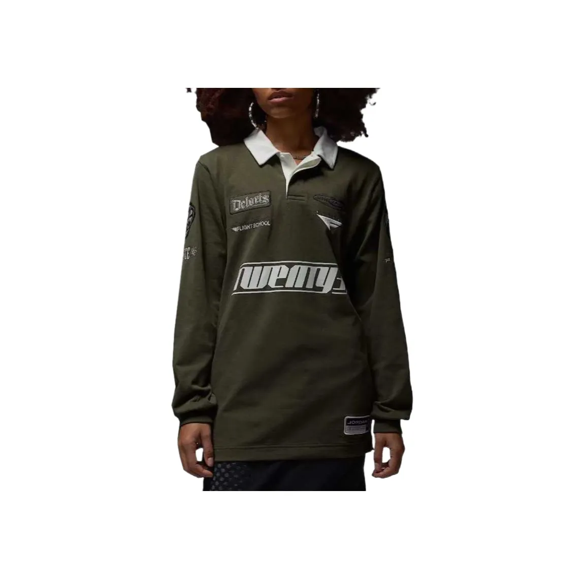 Jordan Essentials Men's Long Sleeve Rugby Top