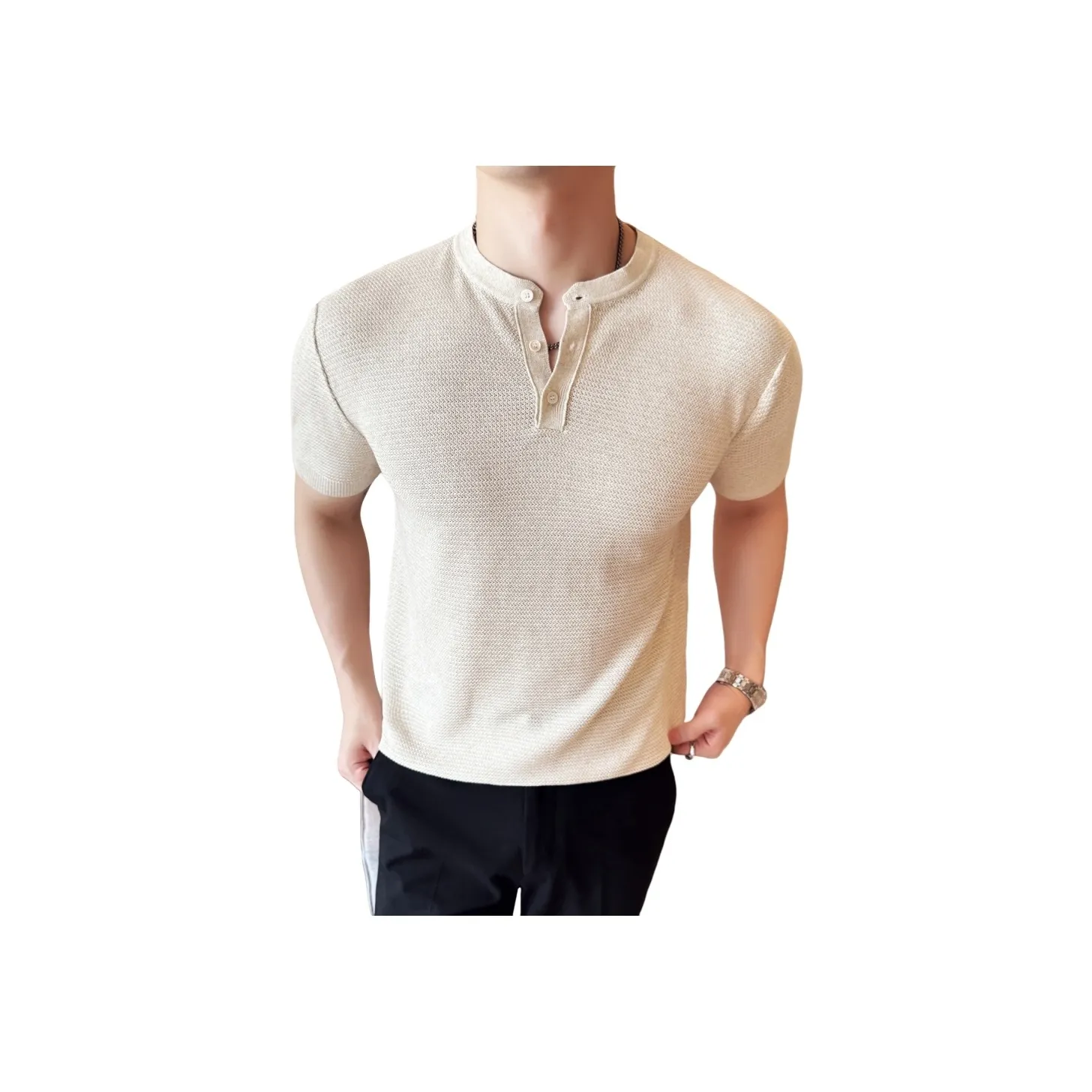 CTIDESTRAW Мужская рубашка поло