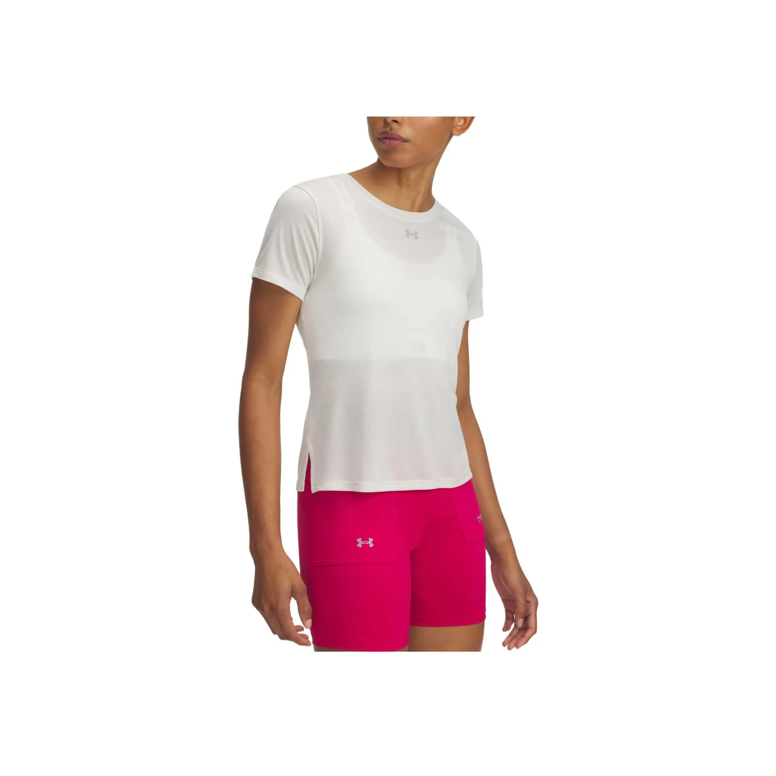 Under Armour Regular T Shirt Women's White Gray 279