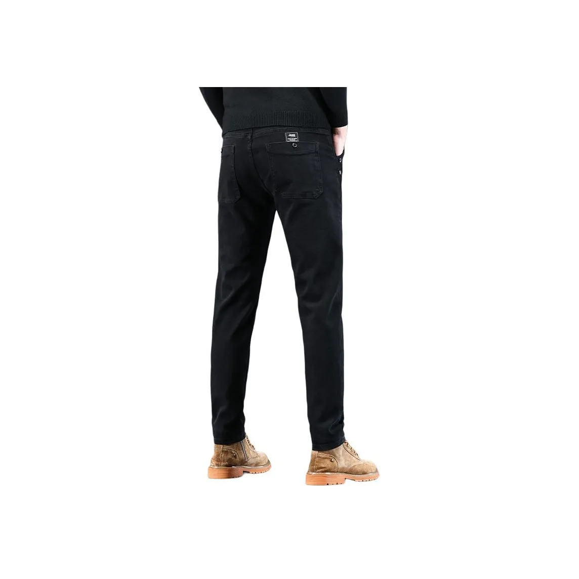 JEEP SS24 Джинсы Мужские Черные Серые