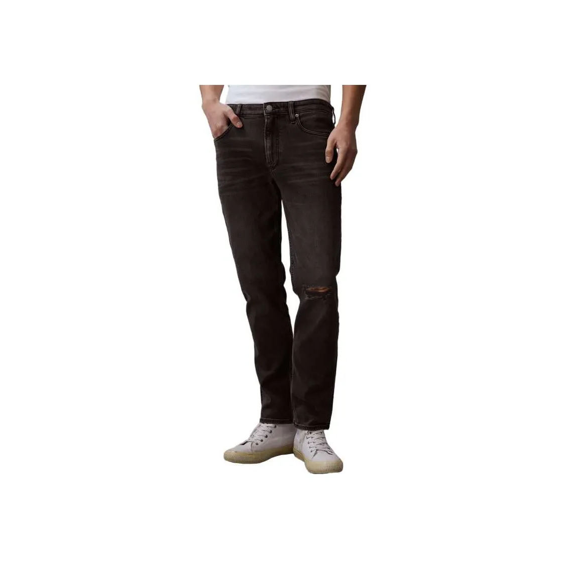CALVIN KLEIN Jeans Men's Black Gray Color