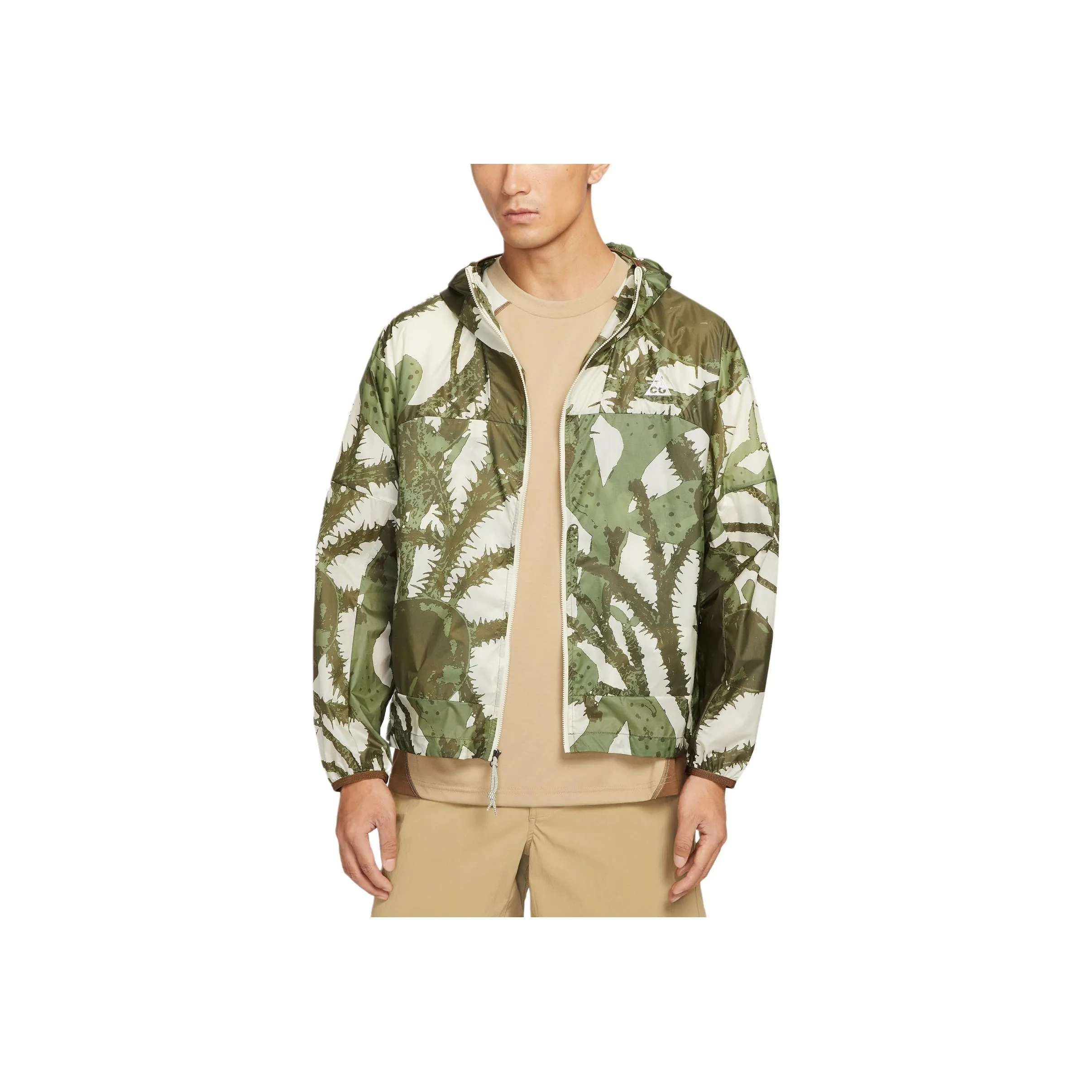 Nike ACG Светлый хаки/Лесной мшистый Wood Коричневый/Гора Белый Мужские Куртки