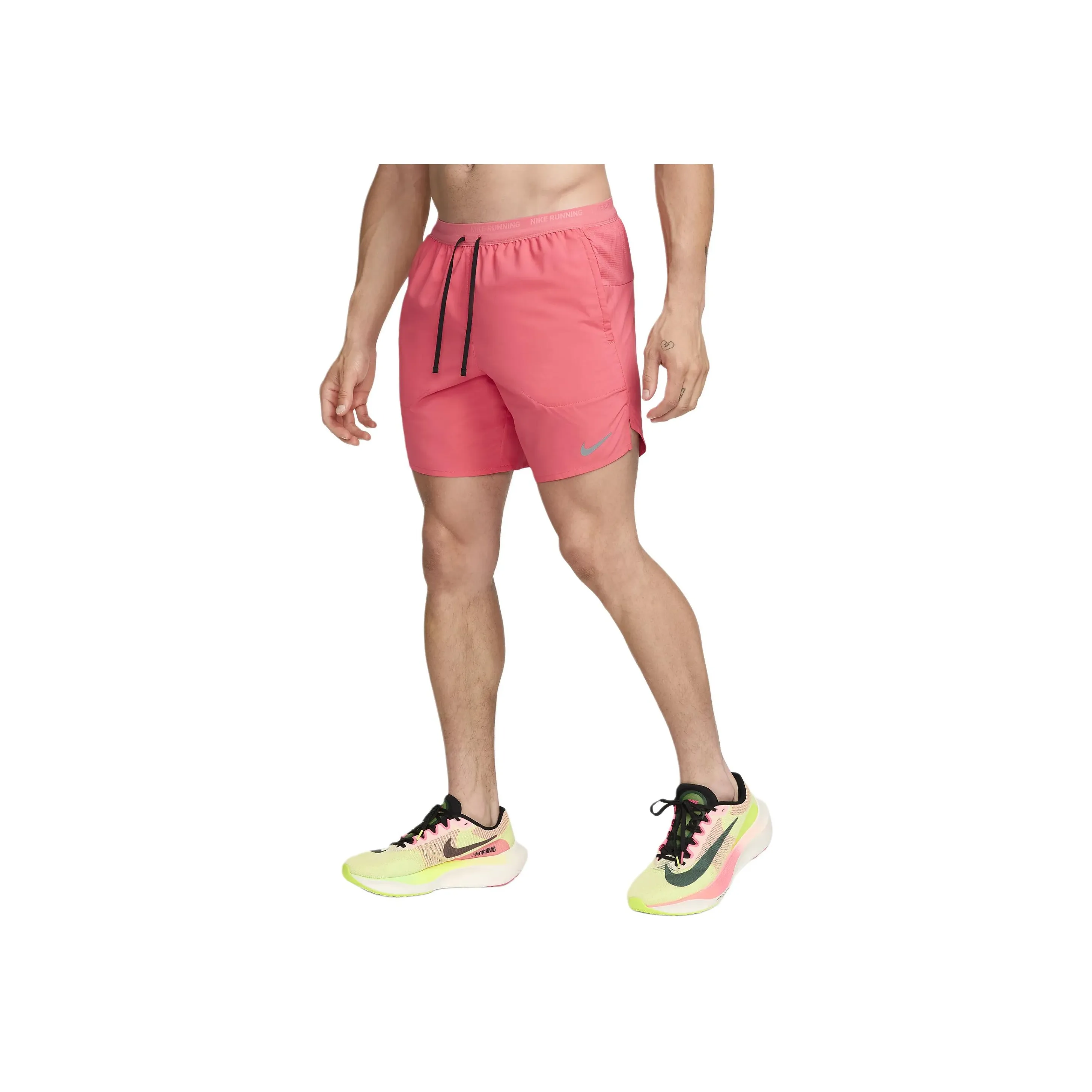 Nike Stride Casual Shorts Men's Carnation Pink/Black