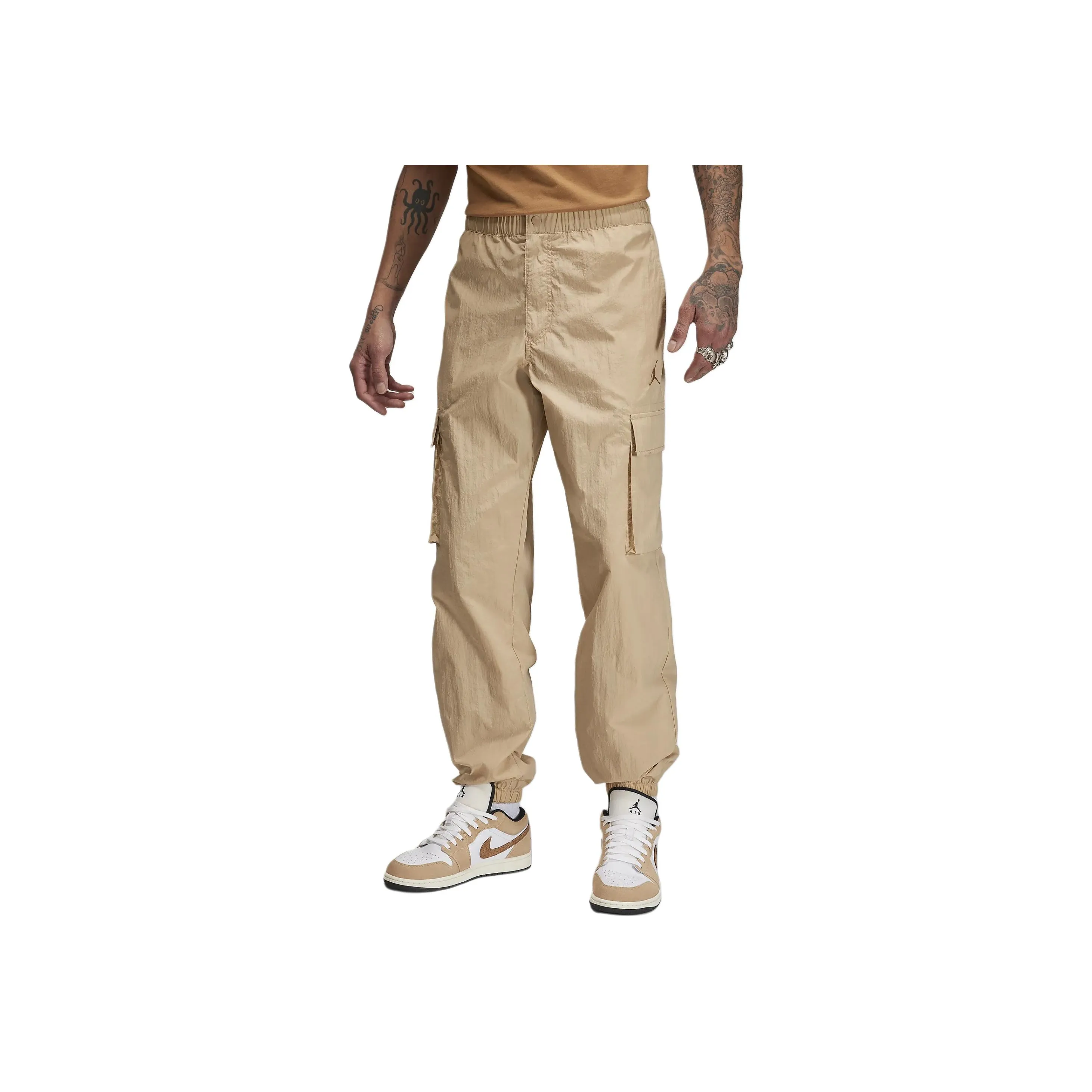Jordan Flight MVP Knitted Sweatpants Men's Khaki