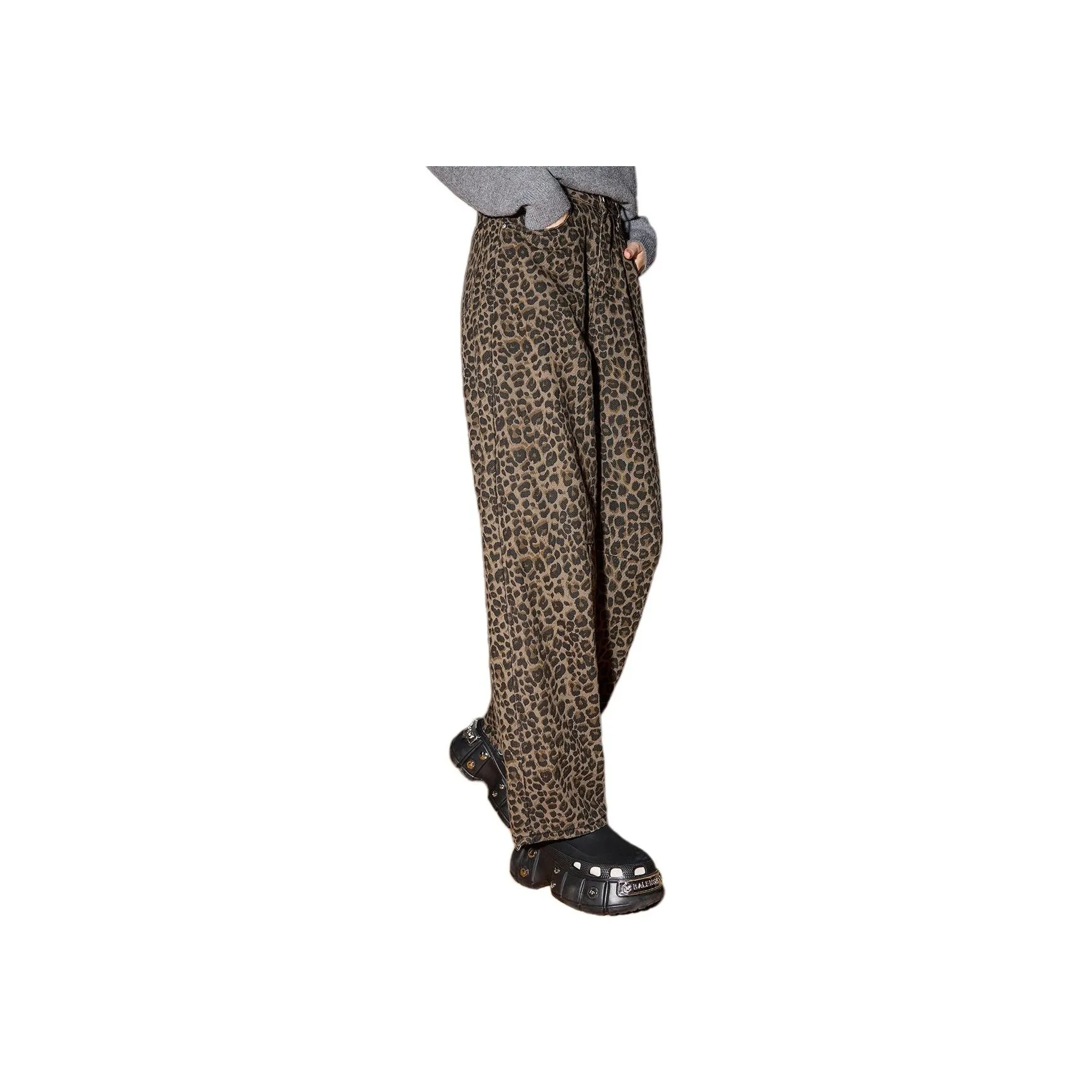 Coolhut Леопардовый принт Женские Джинсы