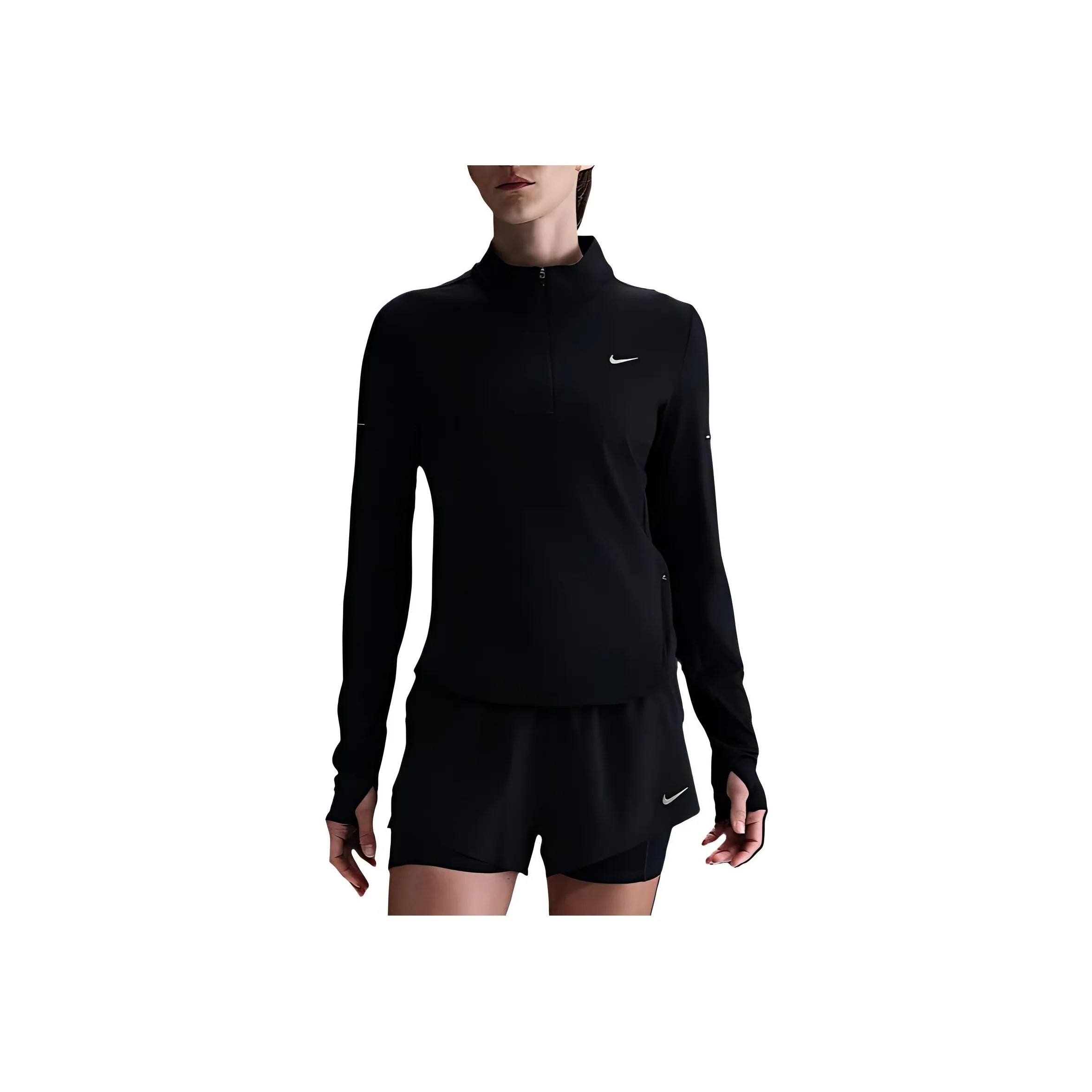 Nike Swift Women's Dri FIT Uv 1/4 Zip Running Top
