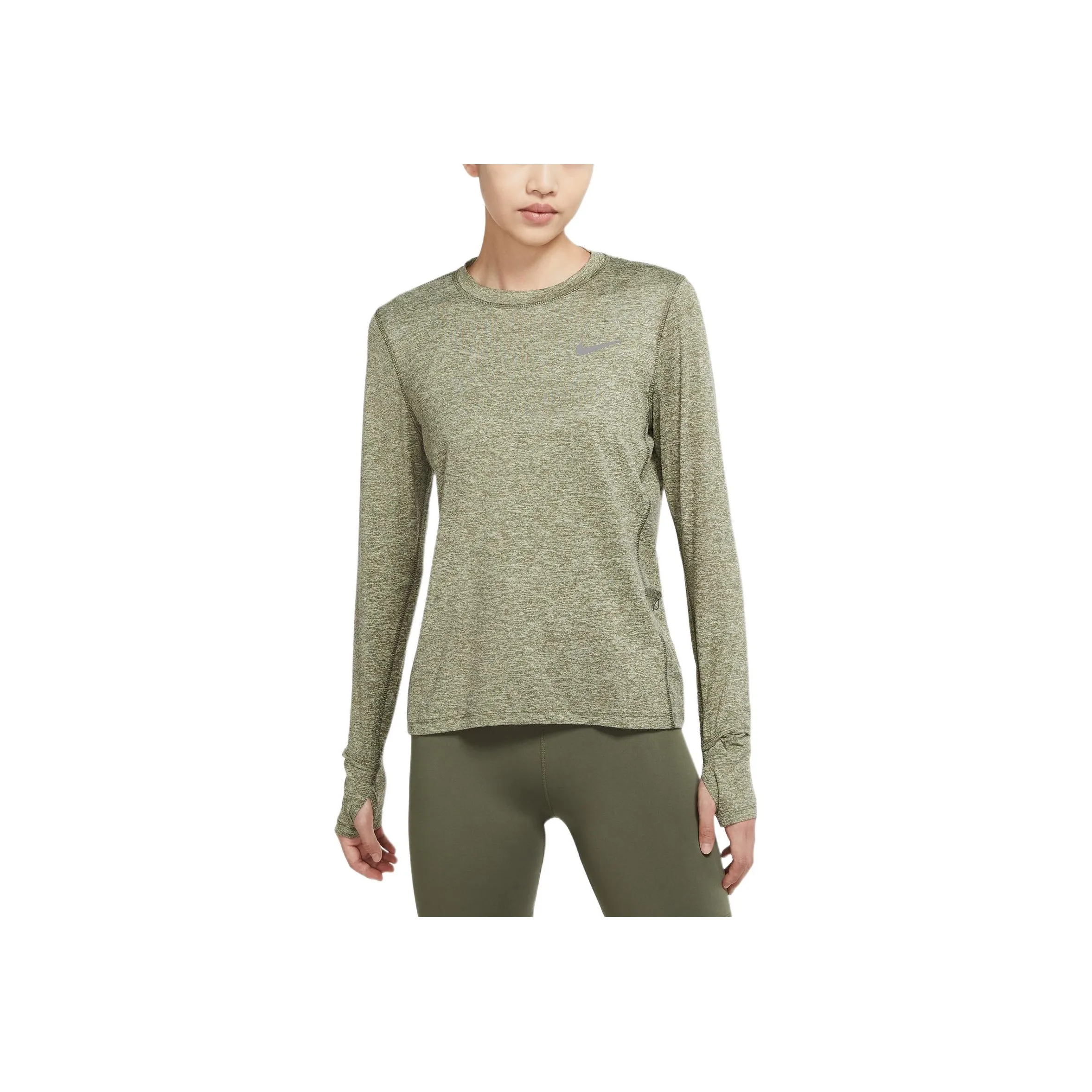 Nike T Shirt Women's Olive Green