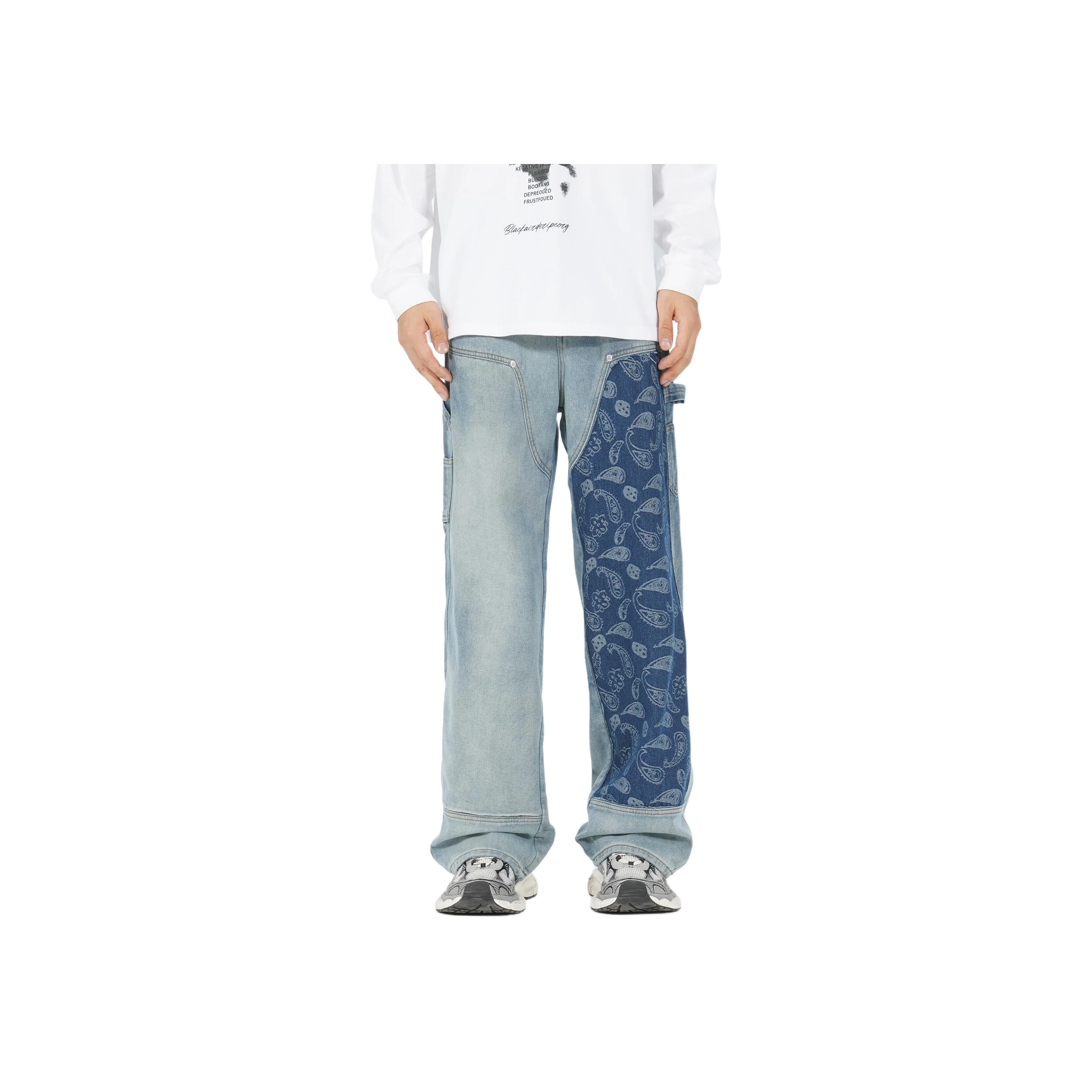 GDRX Jeans Unisex Denim Blue