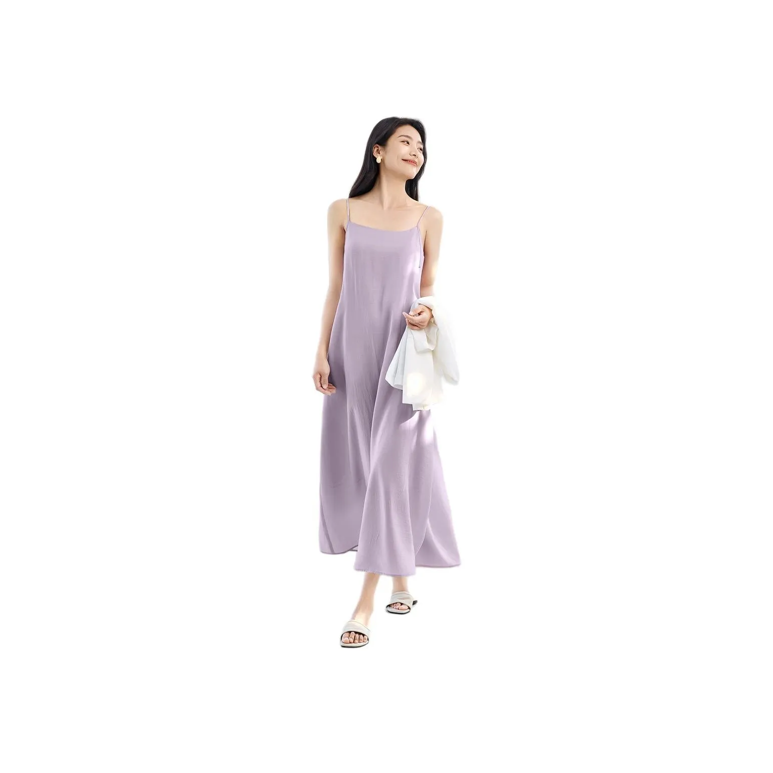 IHIMI Пыльно-фиолетовый Женские Слиплатья