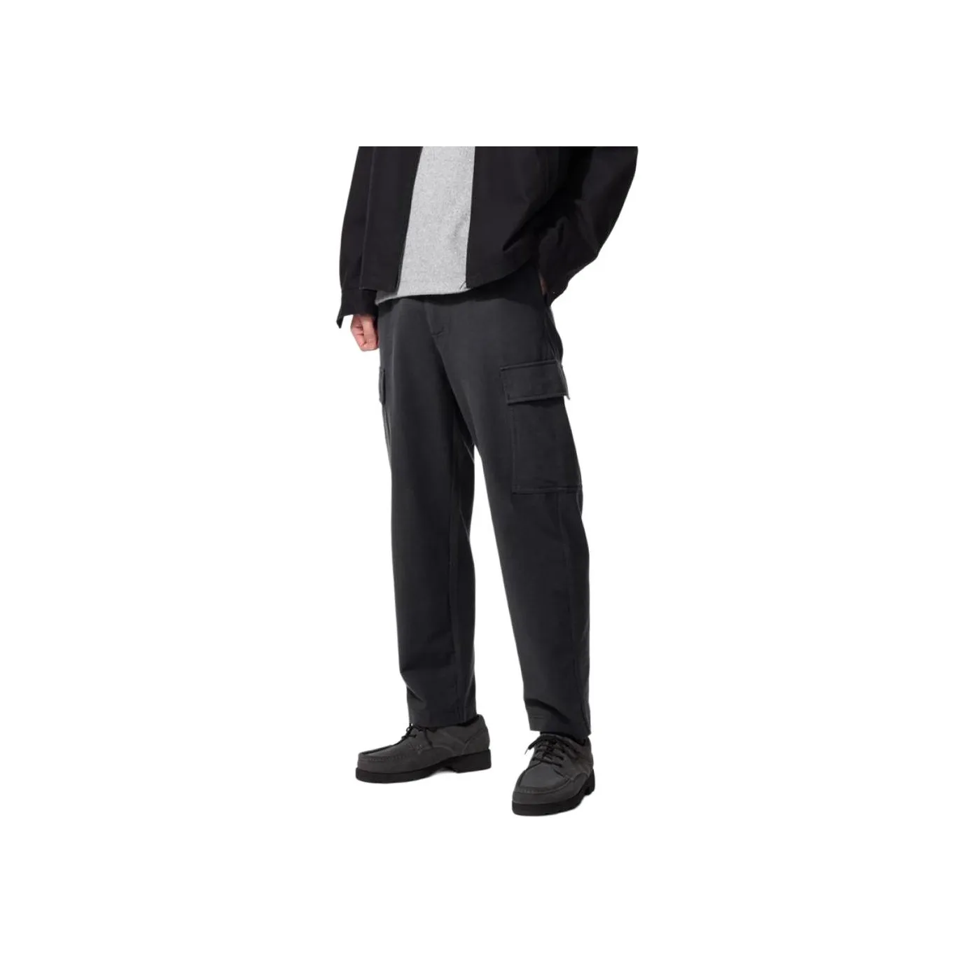 UNIQLO Мужские Повседневные Брюки Черные