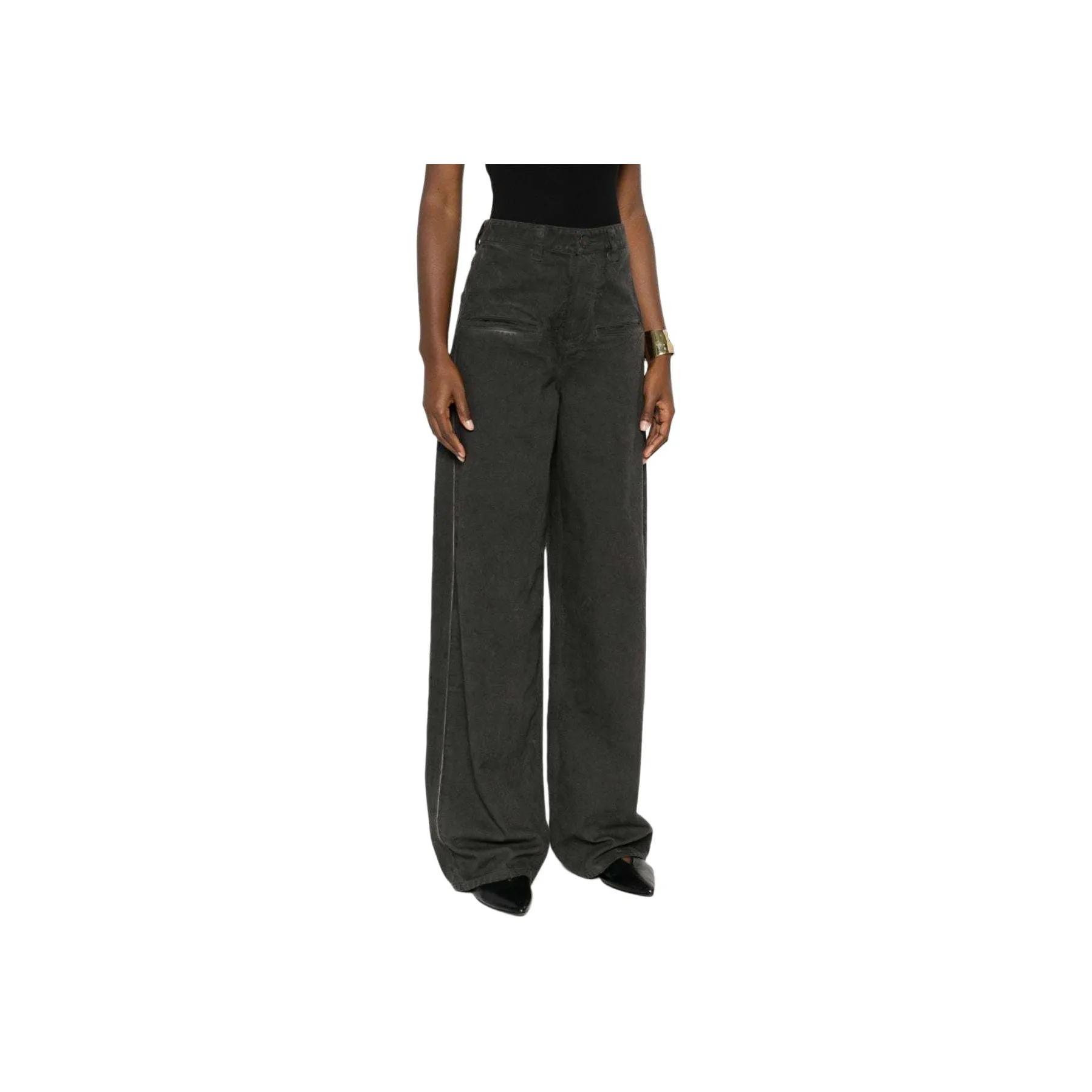 UMA WANG Ball Wide leg Trousers