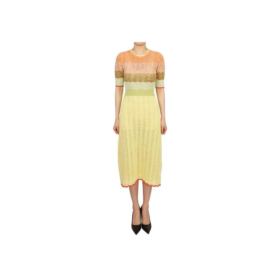 Vanessa Bruno Short Sleeved Dress Women's Yellow