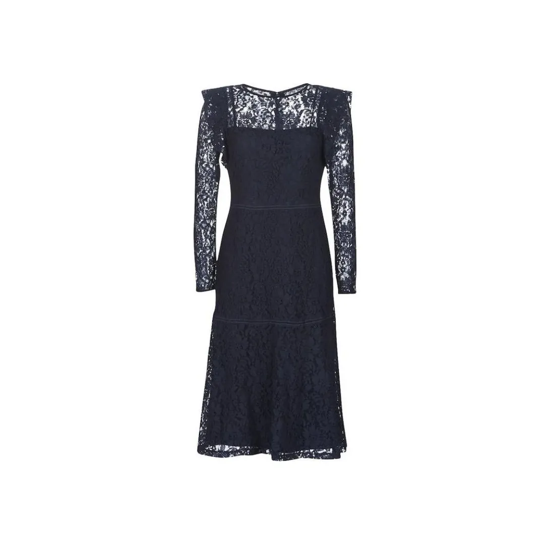 Ralph Lauren Long Sleeved Dress Women's Marine Blue