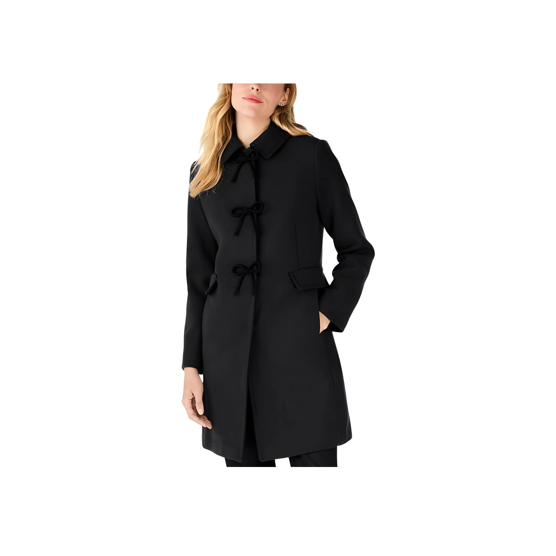 Kate Spade FW24 Coat Women's Black