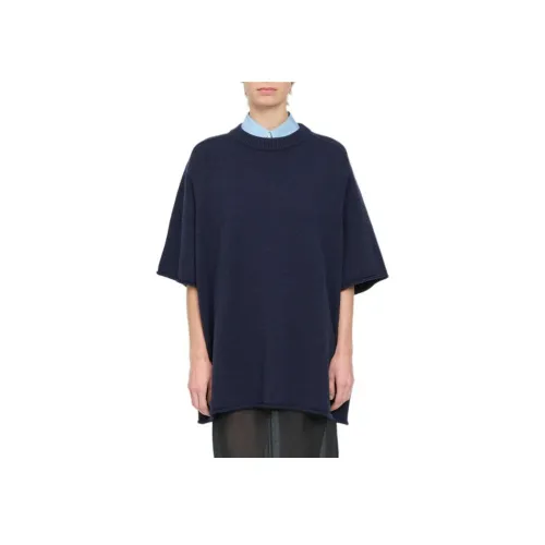 Carven Темно-синий Женские кашемировые свитеры