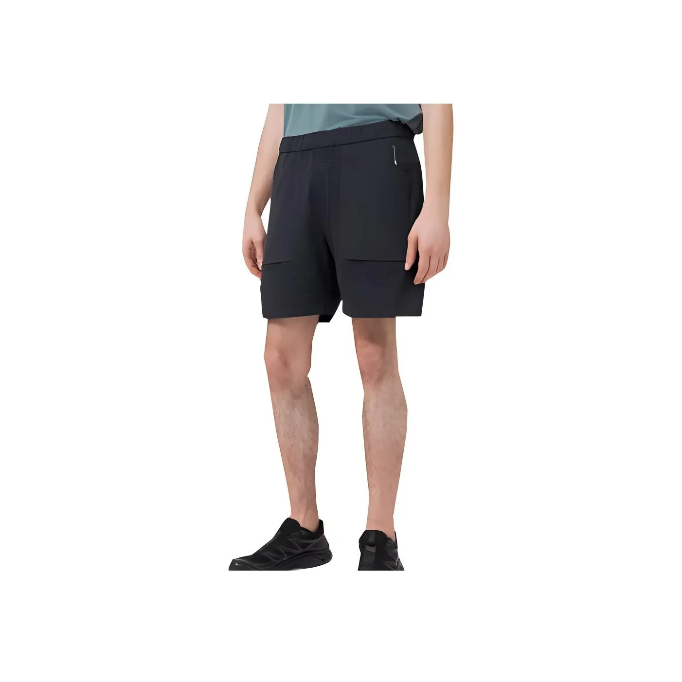 Lululemon LAB Collection Lab Varsa Short Casual Shorts Men's Mixed Color Jacquard Dark Marine Blue