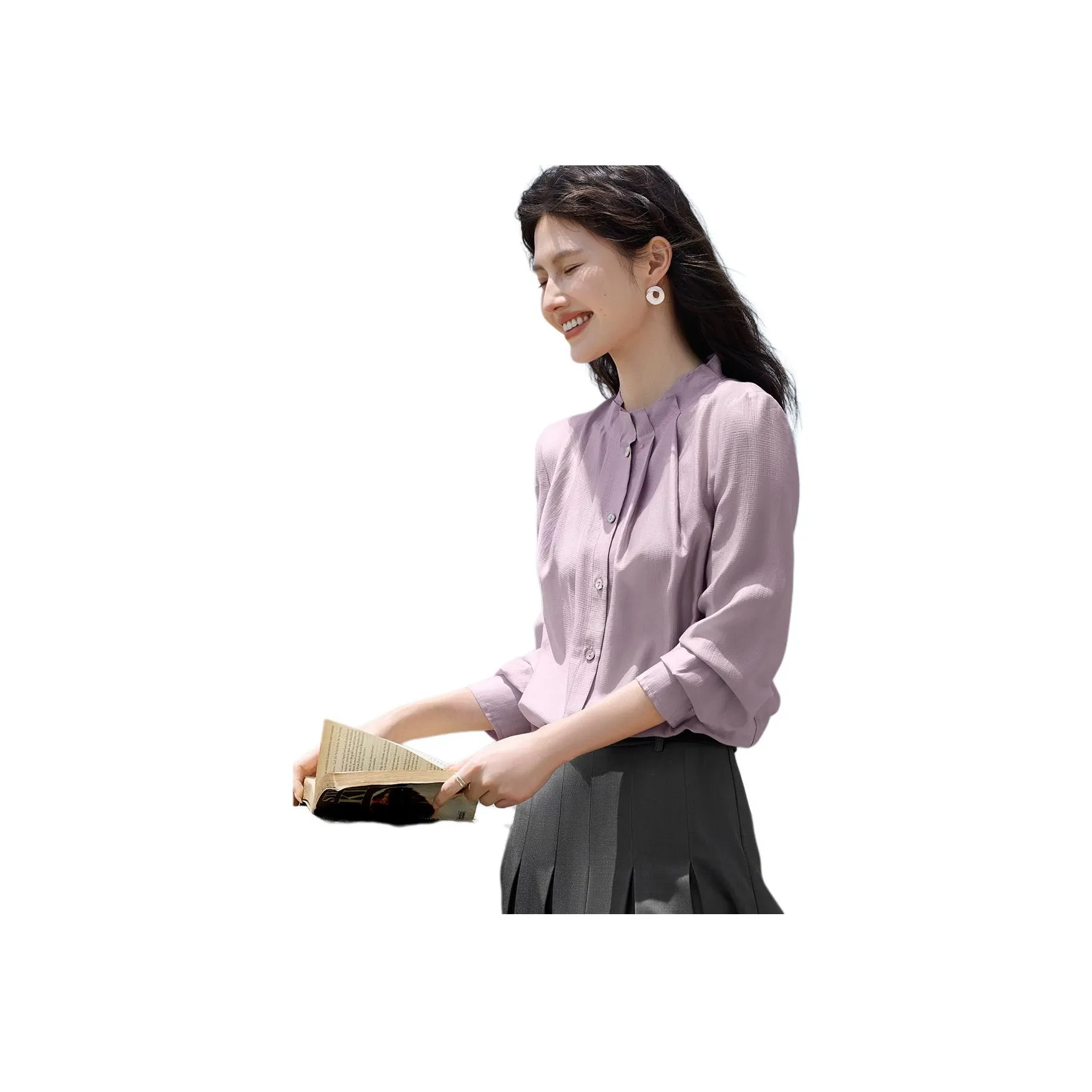 XWI Фиолетовые Женские Рубашки