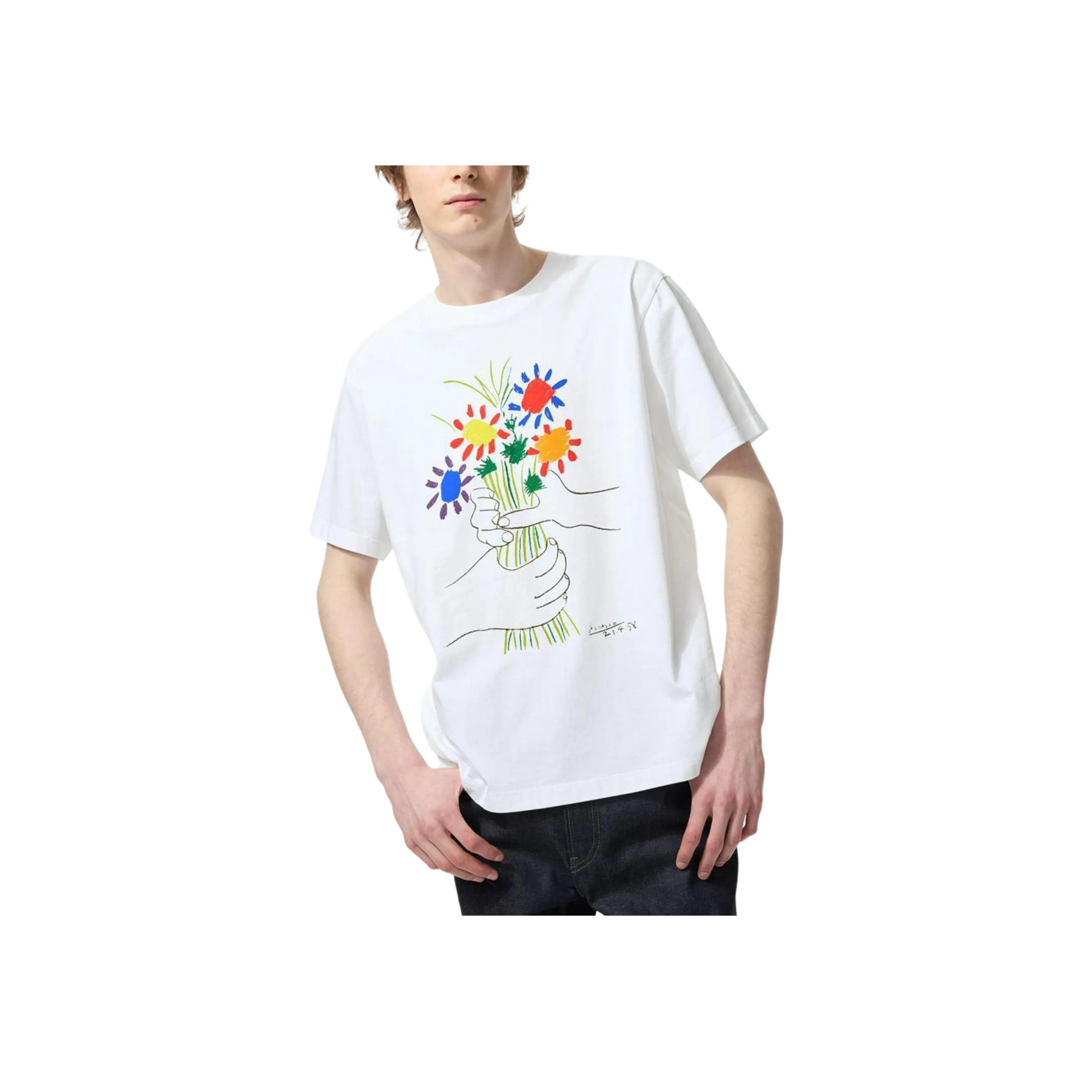 UNIQLO/UNIQLO Peace For All Series T Shirt Unisex White