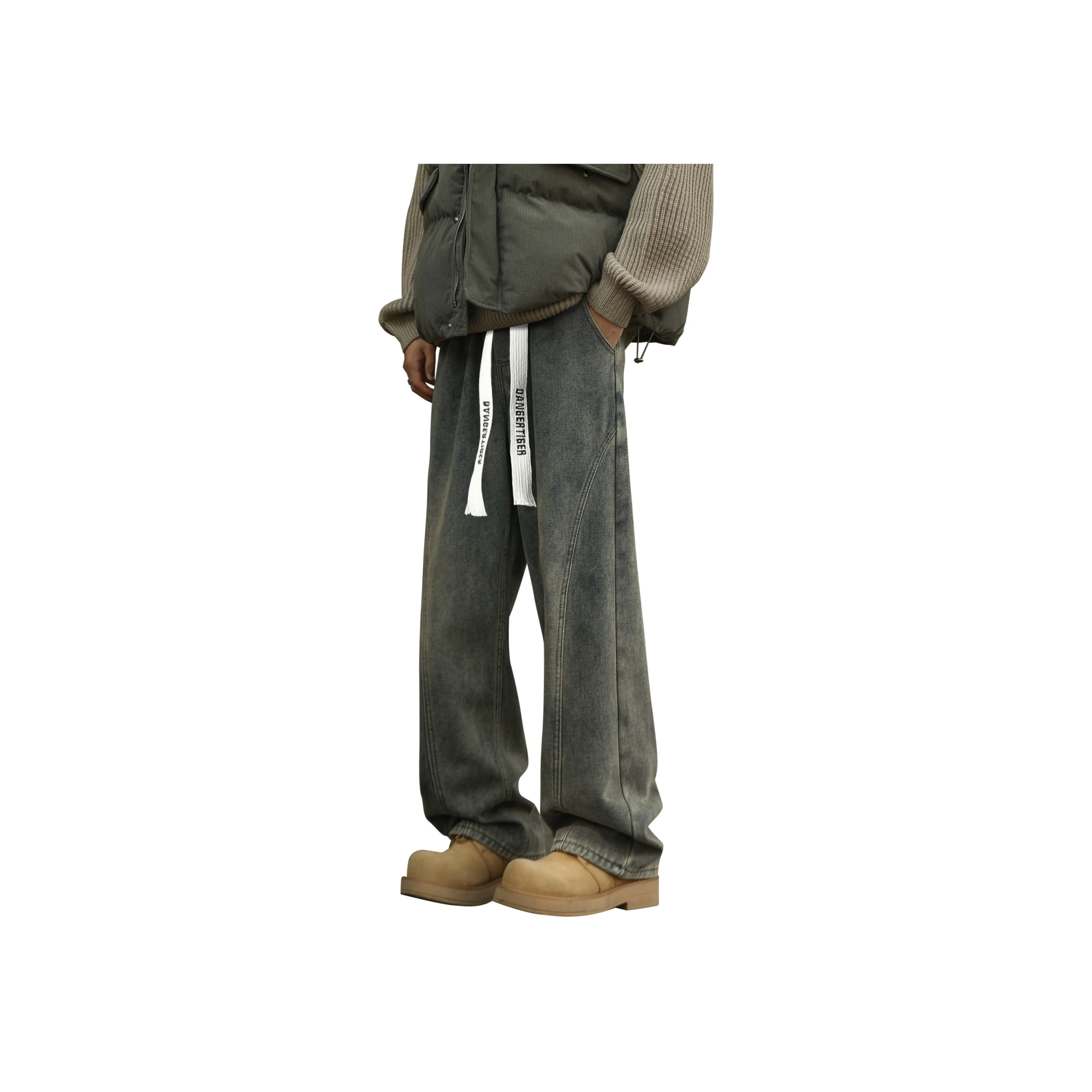 DANGERTIGER Унисекс Джинсы